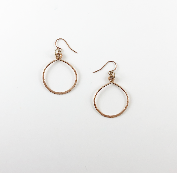 Lafayette 14k Gold Fill Small Hoops