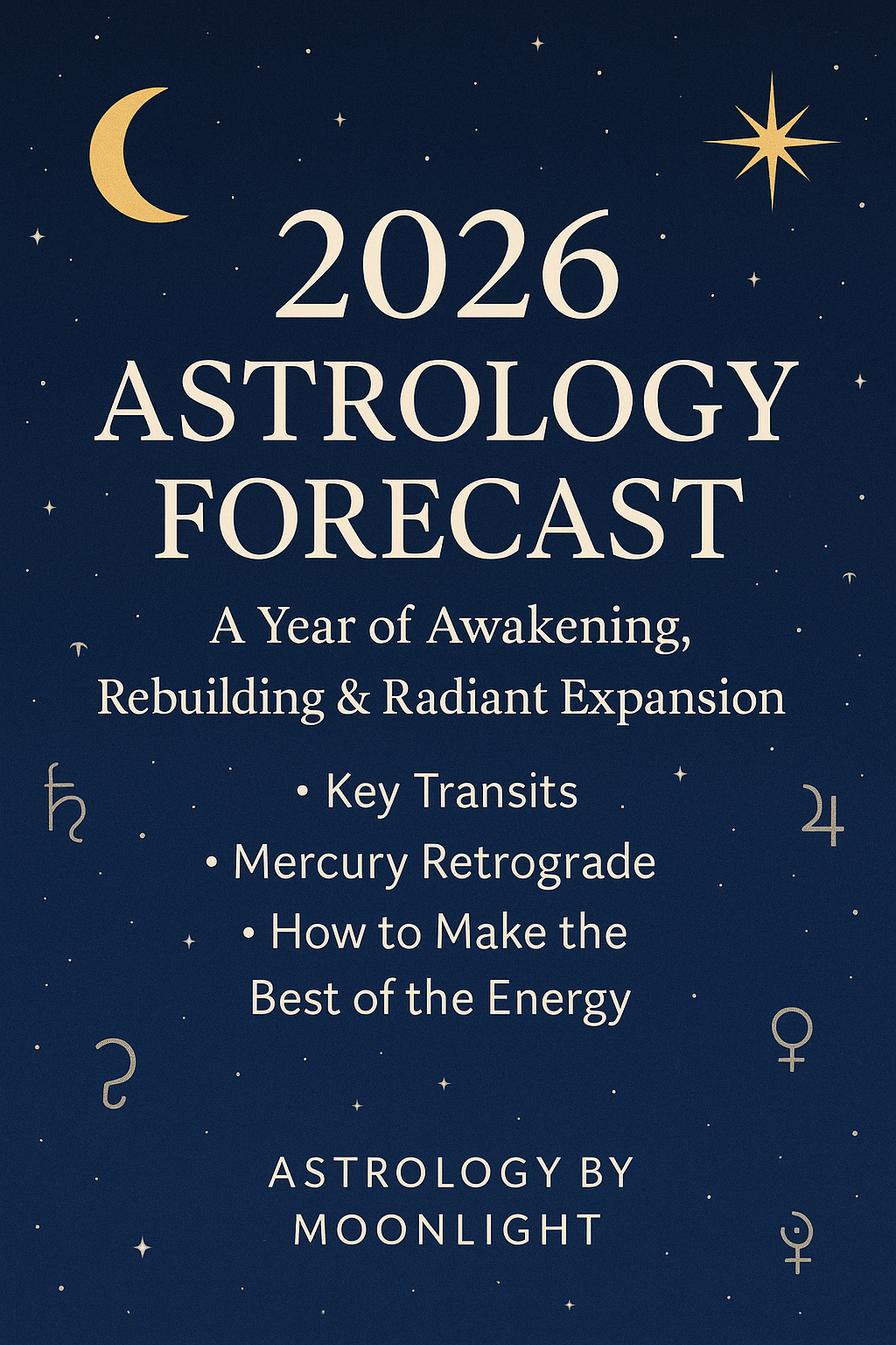 2026 Astrology Forecast: A Year of Awakening, Rebuilding & Radiant Expansion