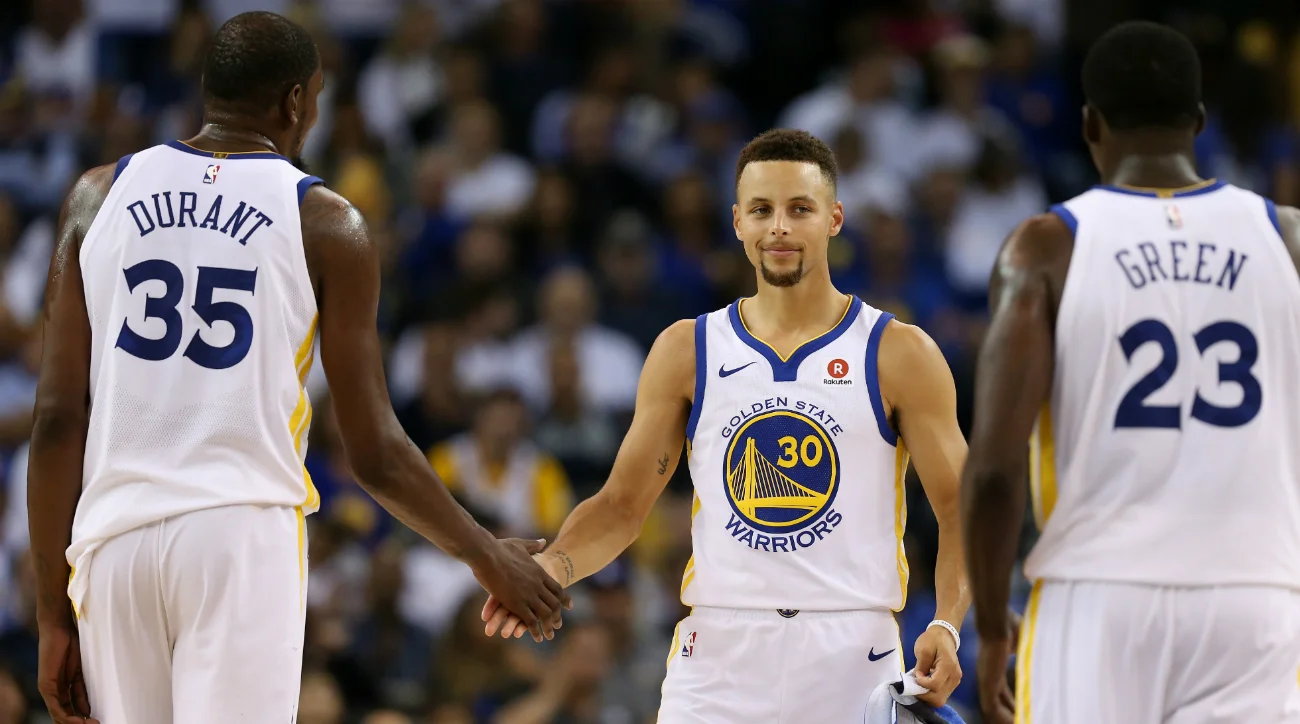 The Golden State Warriors, NBA Champions 2018.