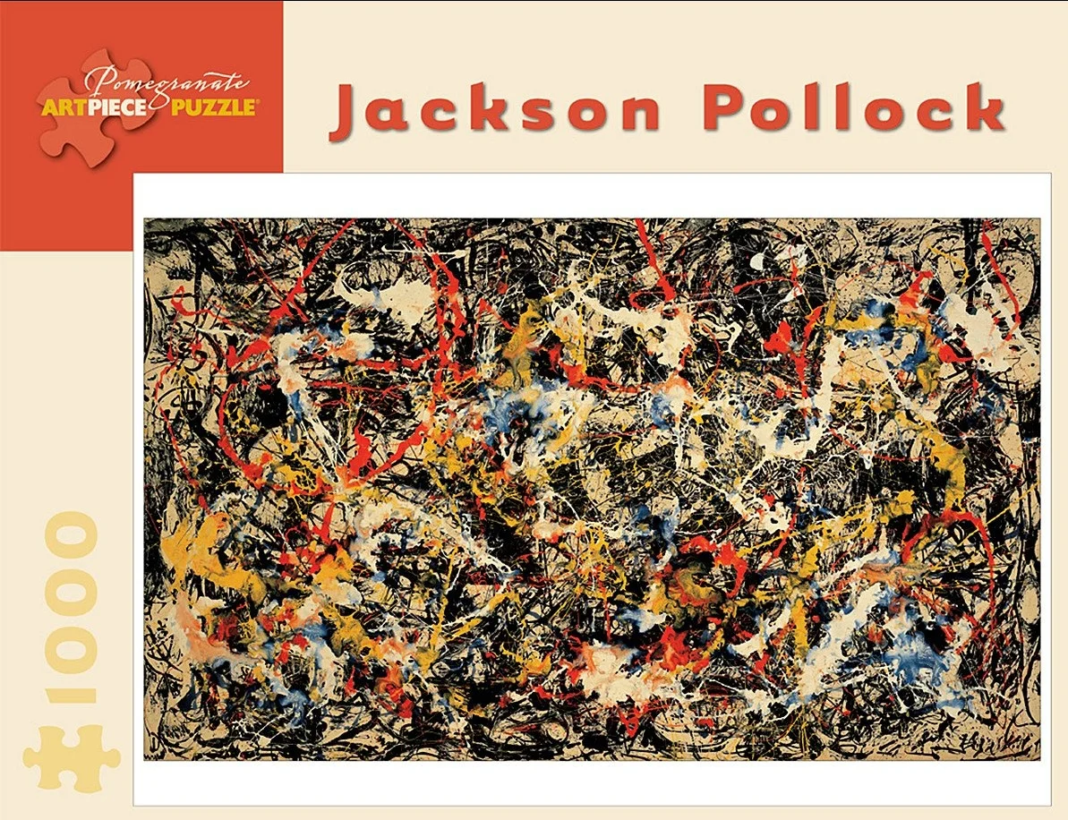 Jackson Pollock 1000 piece puzzle