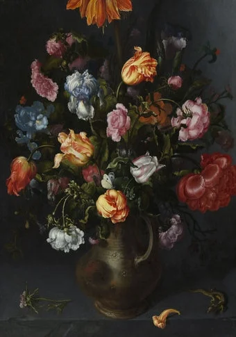 Jacob Vosmaer: A Vase of Flowers. 