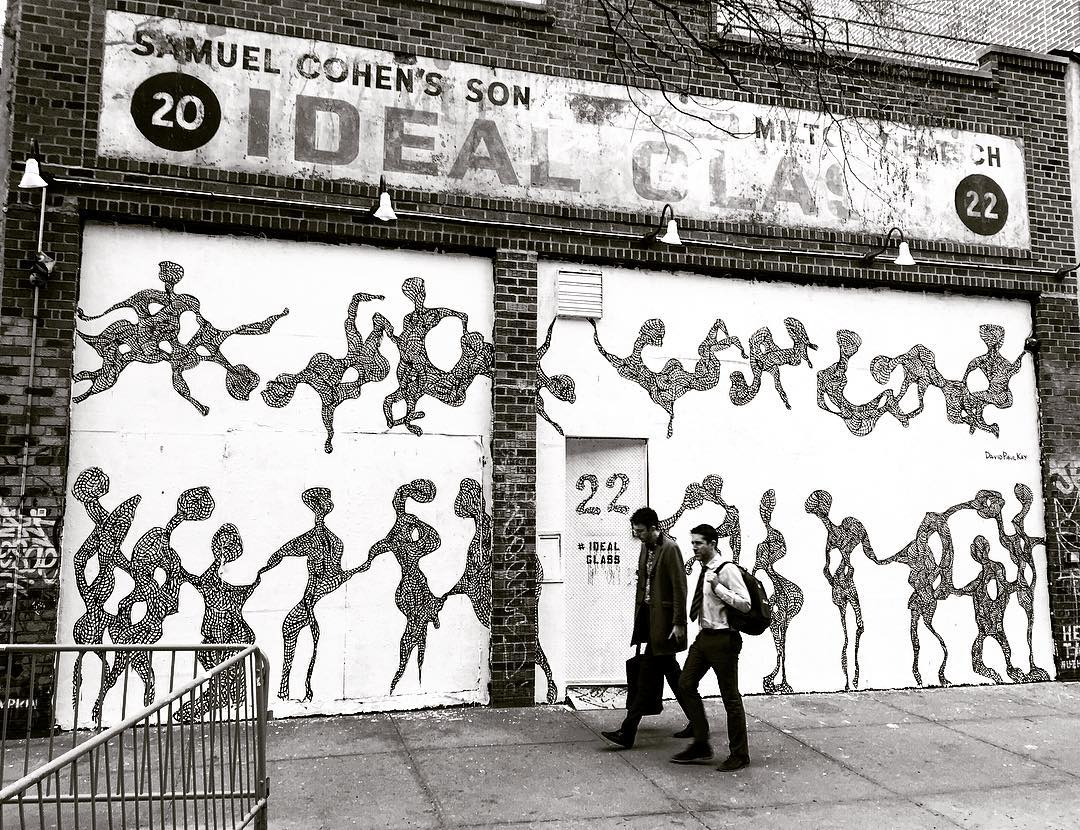 Another mural in New York City by David Paul Kay, 2016