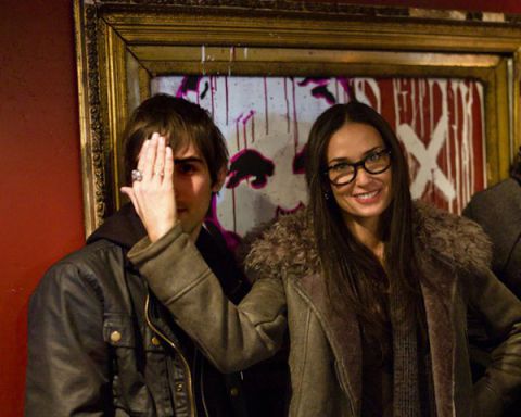 Actress, Demi Moore with ThankYouX