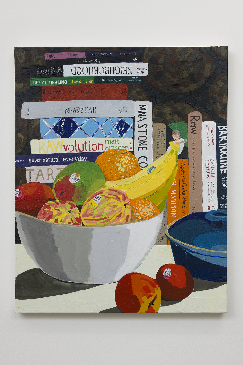 Hilary Pecis Fruit Bowl, 2018 Acrylic on Canvas 77 x 60.5 x 2.5 cm Courtesy of The Pit, Los Angeles