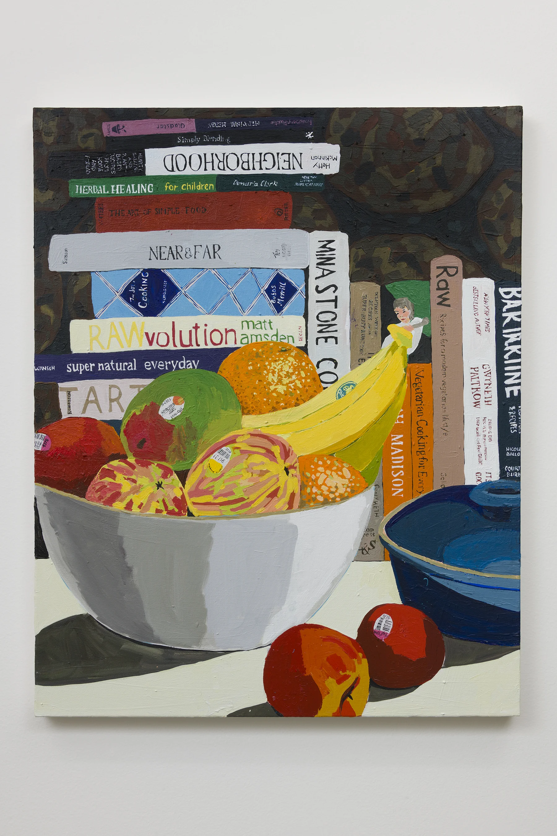 Hilary Pecis Fruit Bowl, 2018 Acrylic on Canvas 77 x 60.5 x 2.5 cm Courtesy of The Pit, Los Angeles