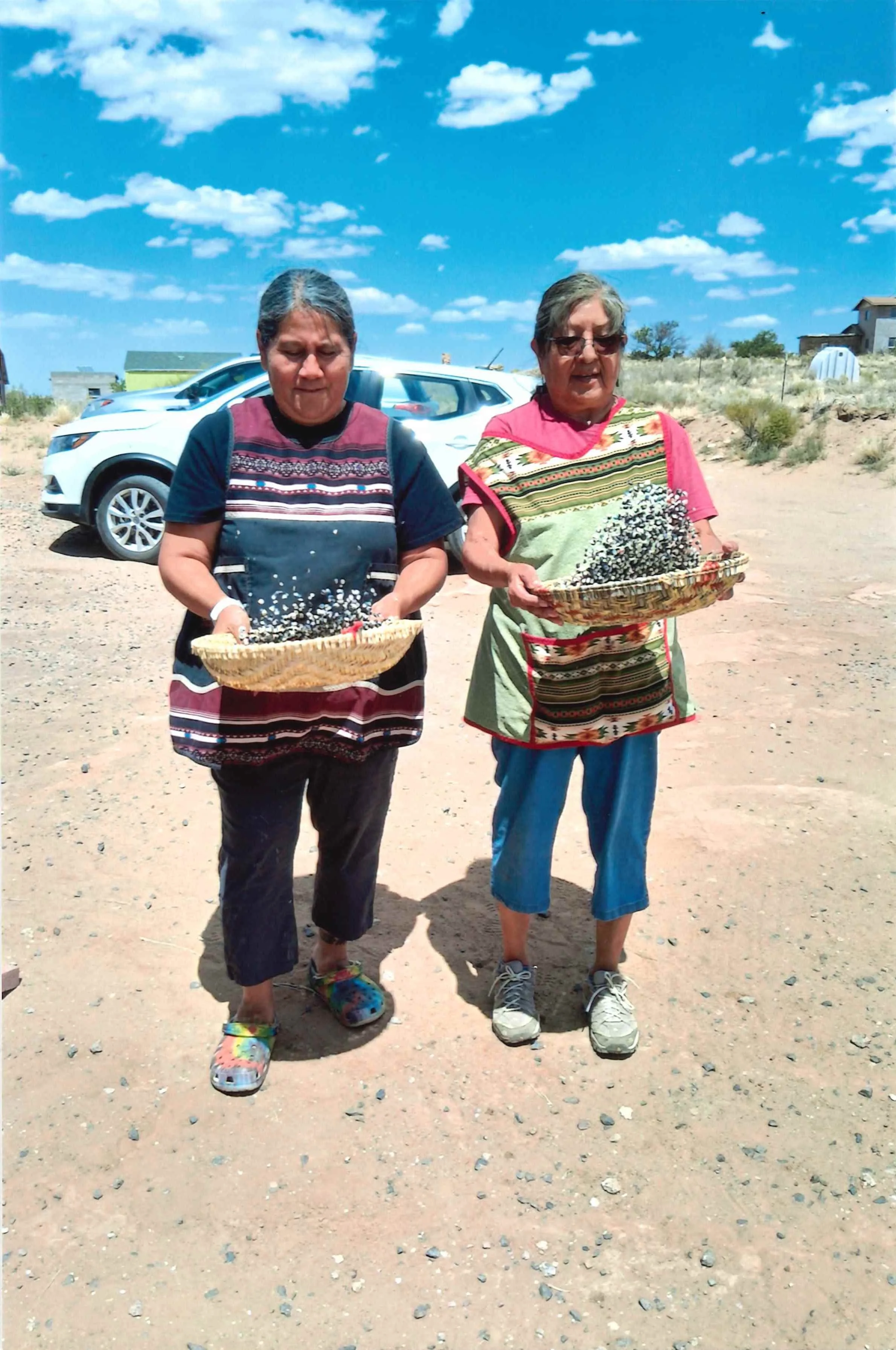 Photo3_Hotevilla Women Shelling-Winnowing corn kernels.jpg