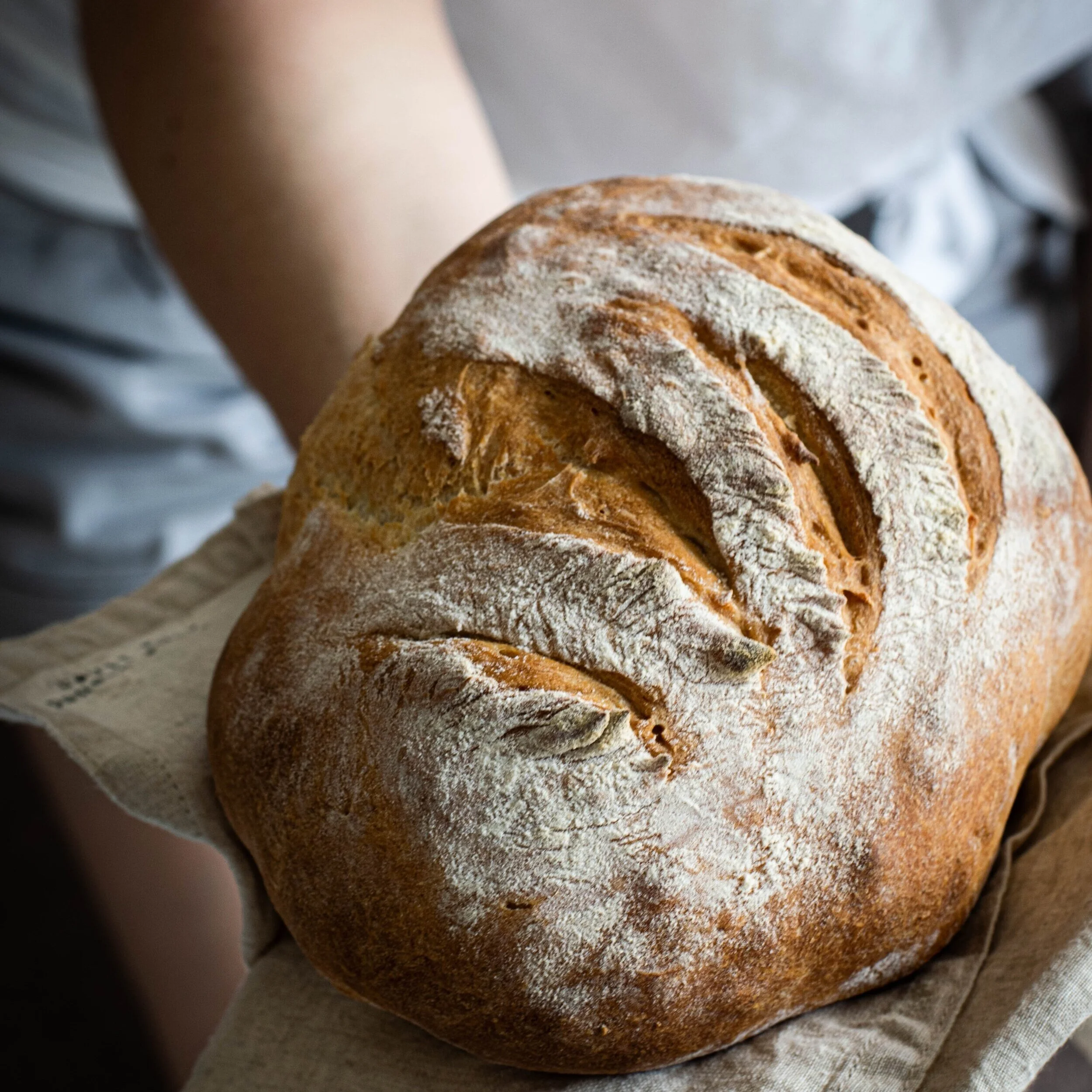 Sourdough bread is healthier than conventional bread and easier to digest due to its prebiotic and probiotic properties