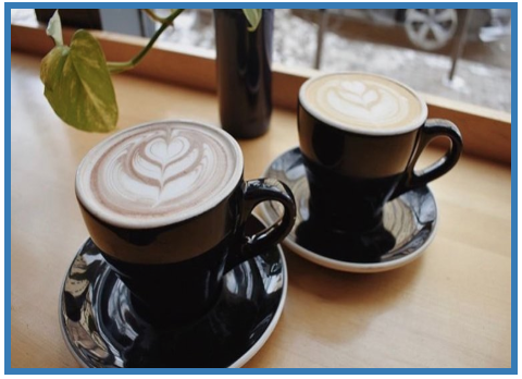 Signature Mocha or Signature Honey Latte at One Line Coffee