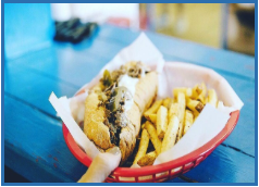 8" Philly Cheesesteak at South of Philly
