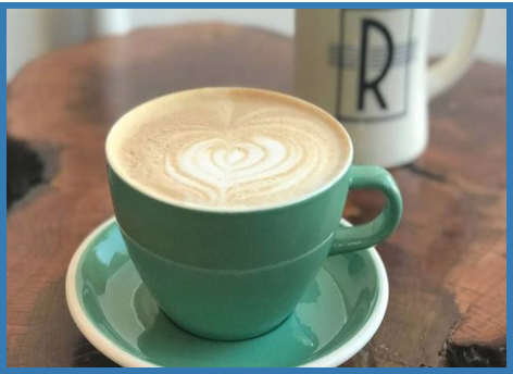 16 oz Latte at The Revue