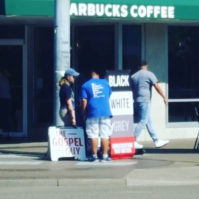 Downtown evangelism