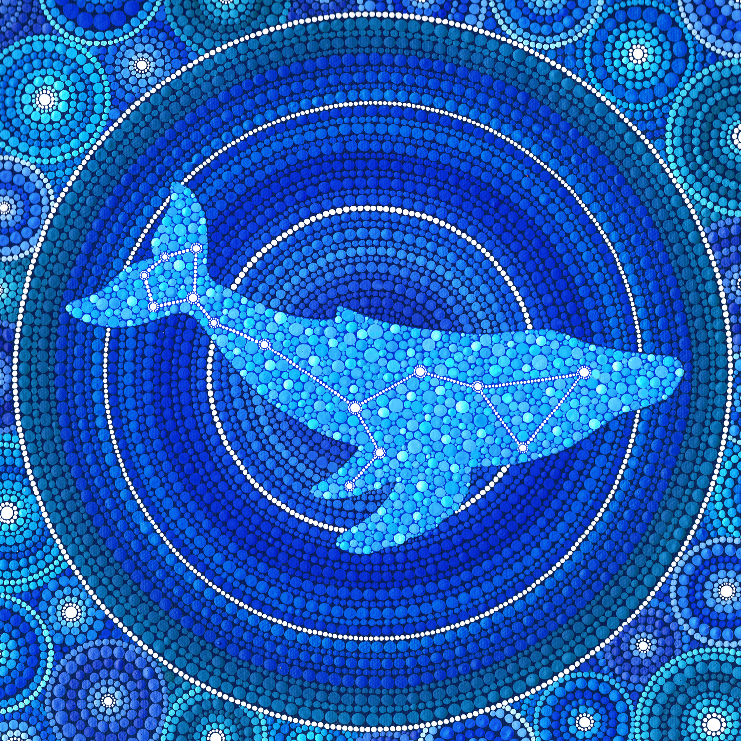 Whale Constellation Mandala