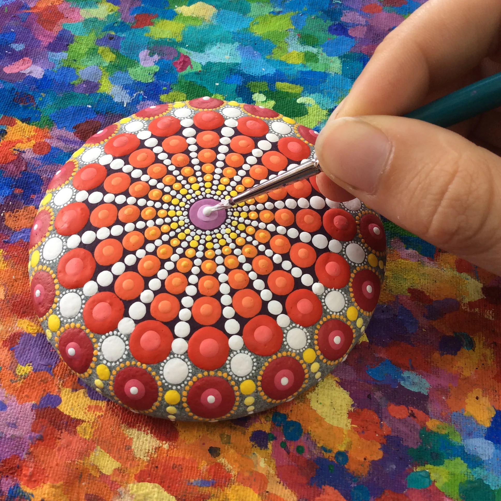 Mandala Stone Design | Elspeth Mclean