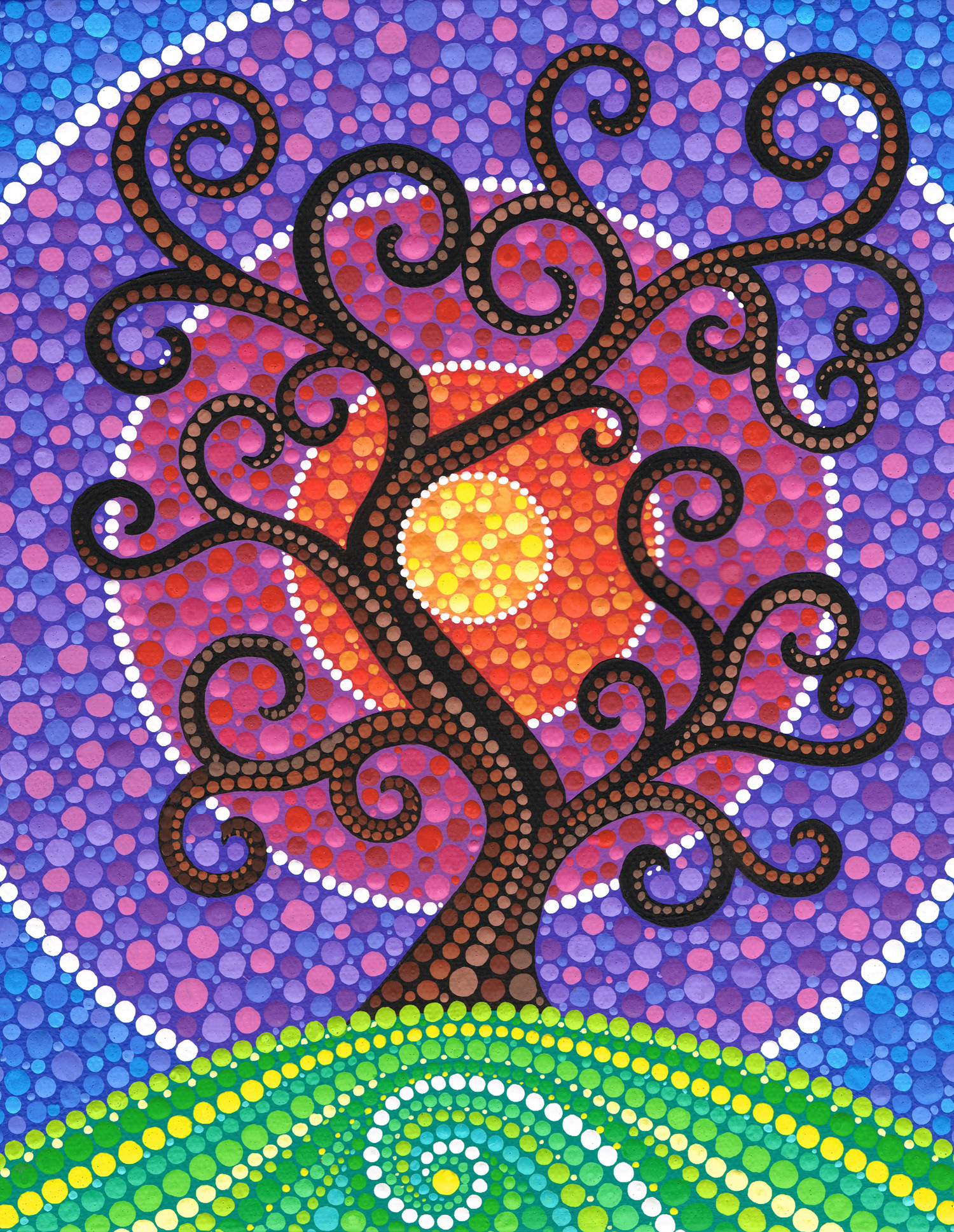 Spiraling Tree of Life