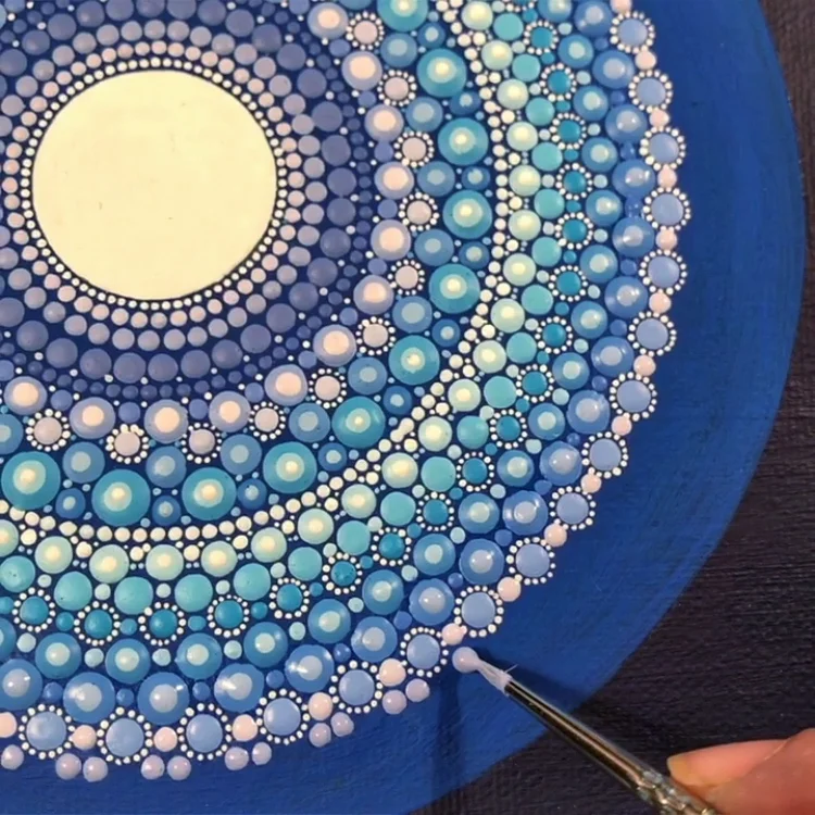 My first painting in a year!