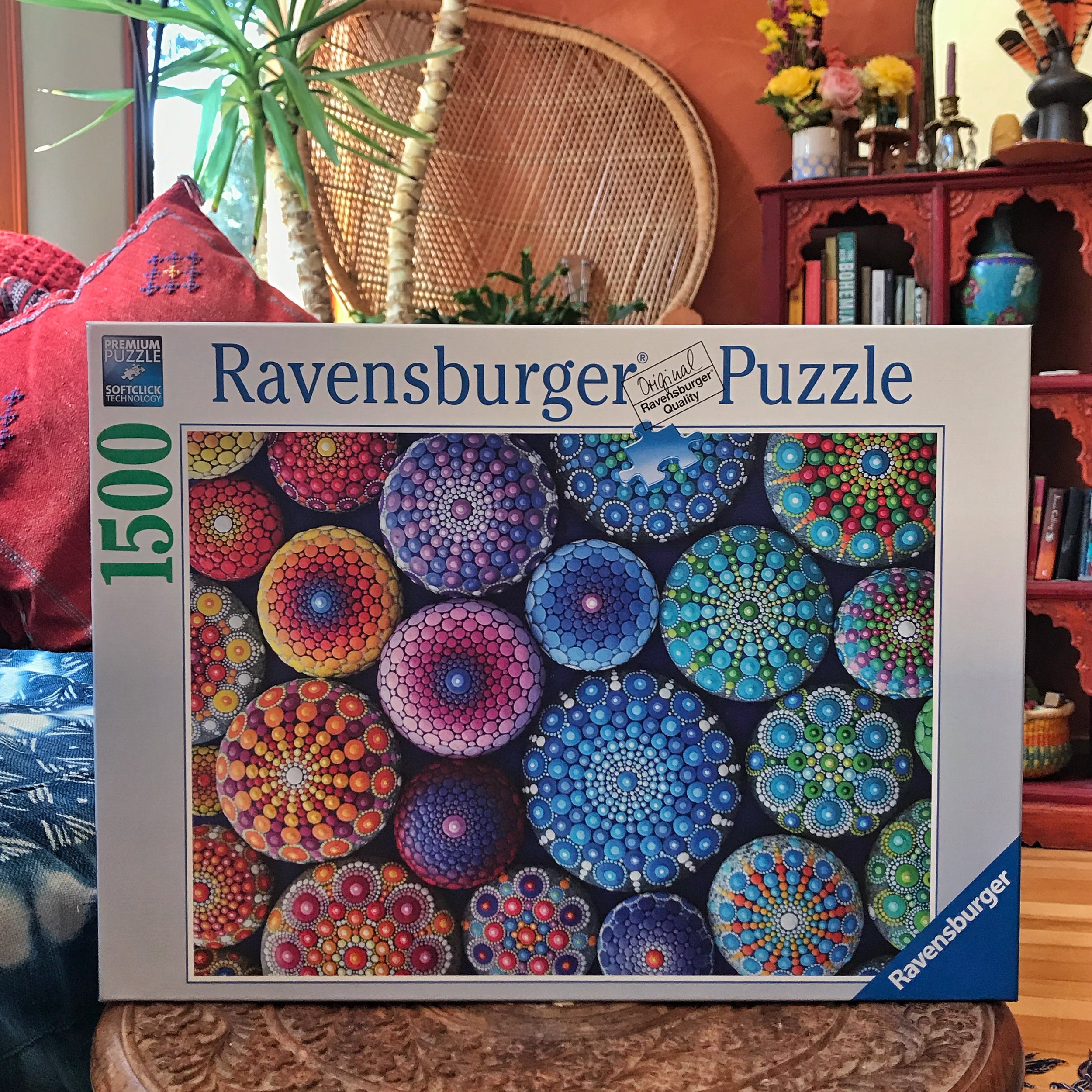 My Ravensburger puzzle! — Colourful Artistry, Mandala Stones