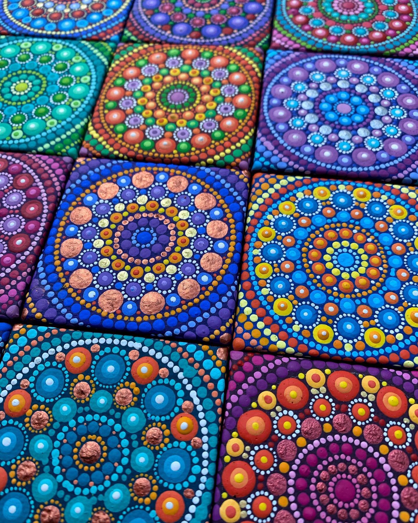 There&rsquo;s a fresh batch of mini mandalas available now! 
.
UPDATE- Sold out! Oh my thank you! Don&rsquo;t worry I you missed out- there&rsquo;s always more in the works 💖