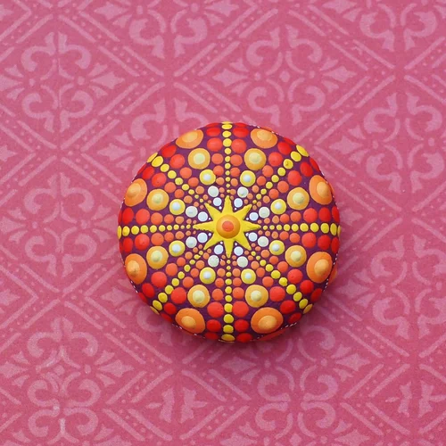 MANDALA STONES — Colourful Artistry | Mandala Stones | Elspeth McLean