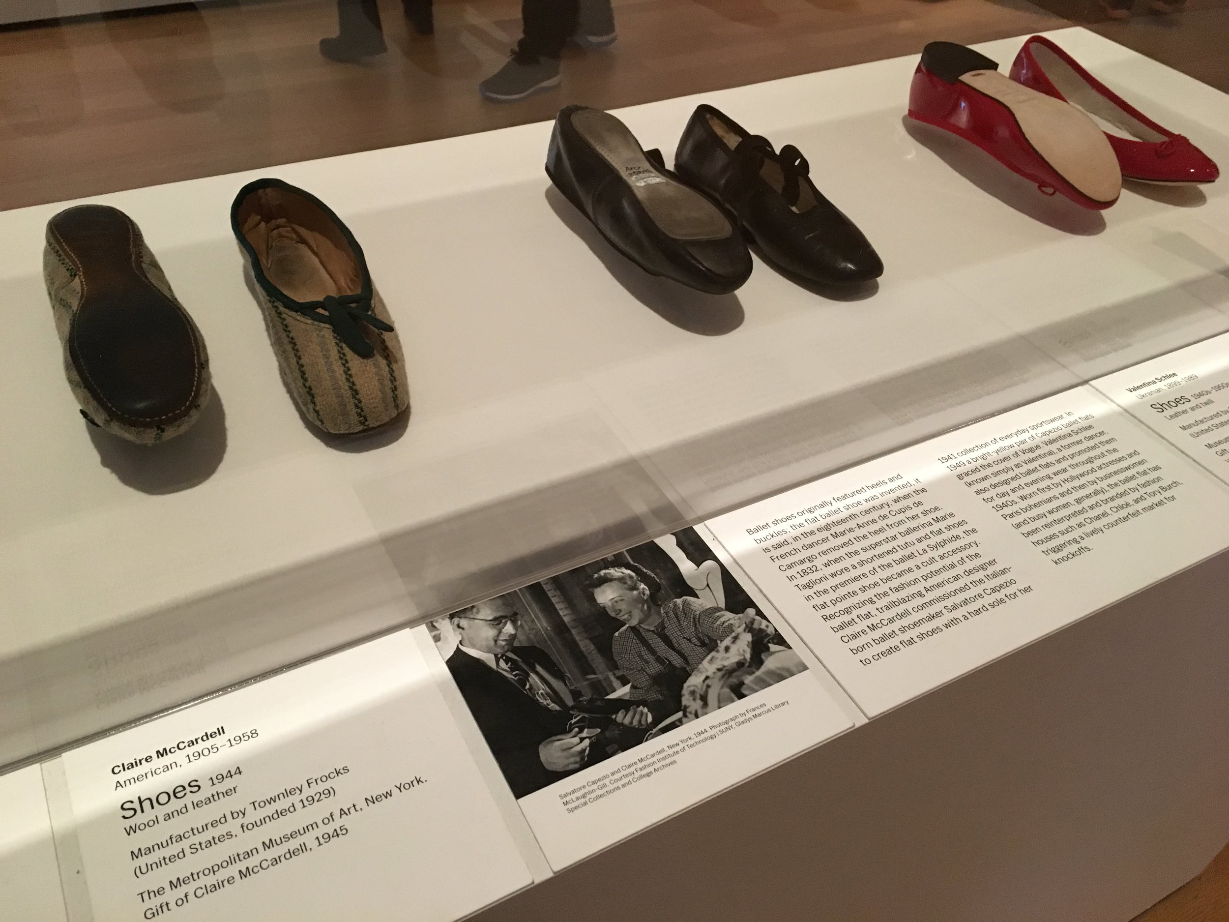 What goes around, comes around.  Woman's shoe style that is popular now was also in 1944. 