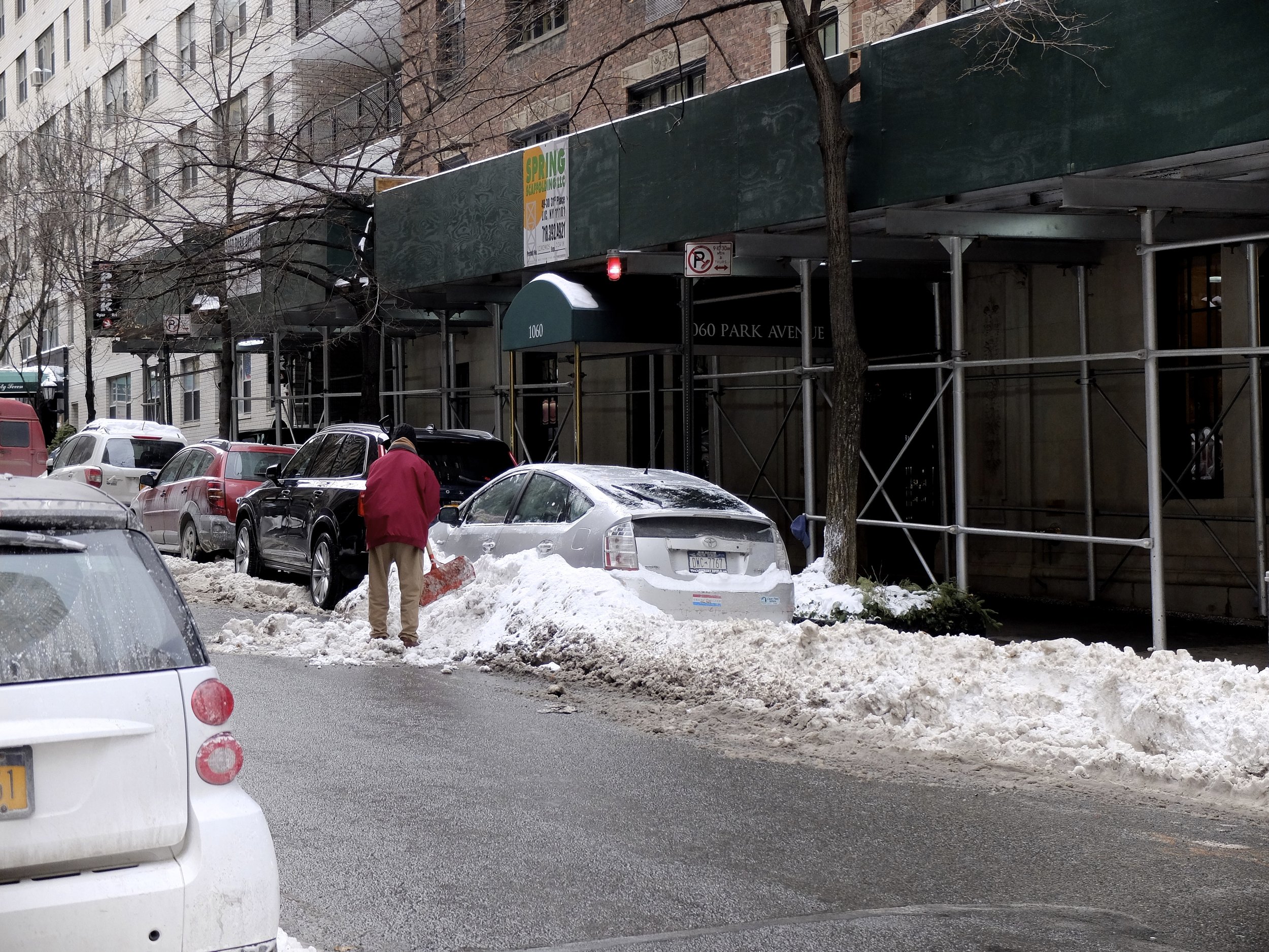 Better get out before Alternate Side of the Street Parking Regulations are reinstated!