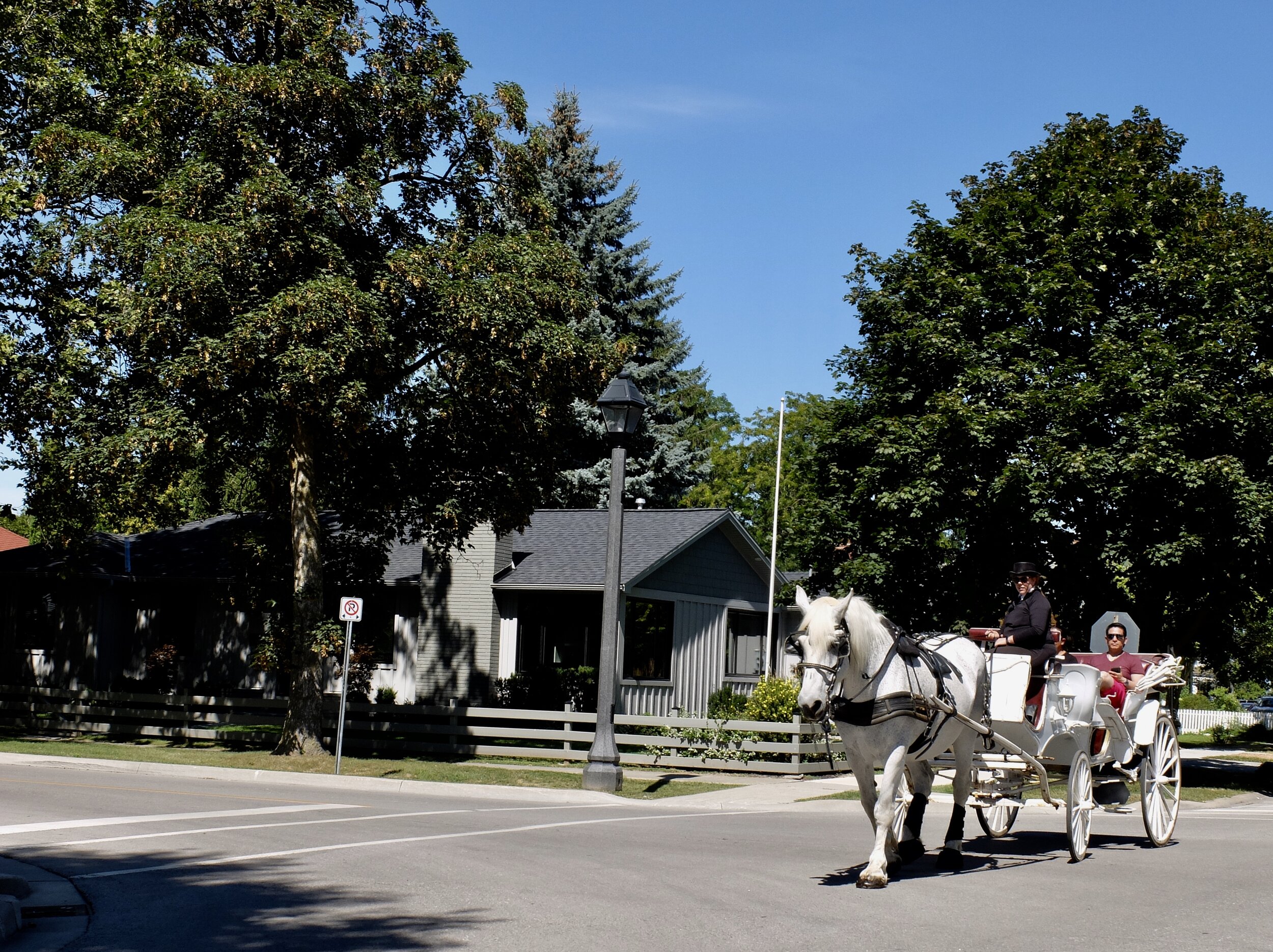 The NY Times Travel Section had just published "36 Hours in Niagara-On-The-Lake, Ontario."  Who knew?  It was a delightful spot.