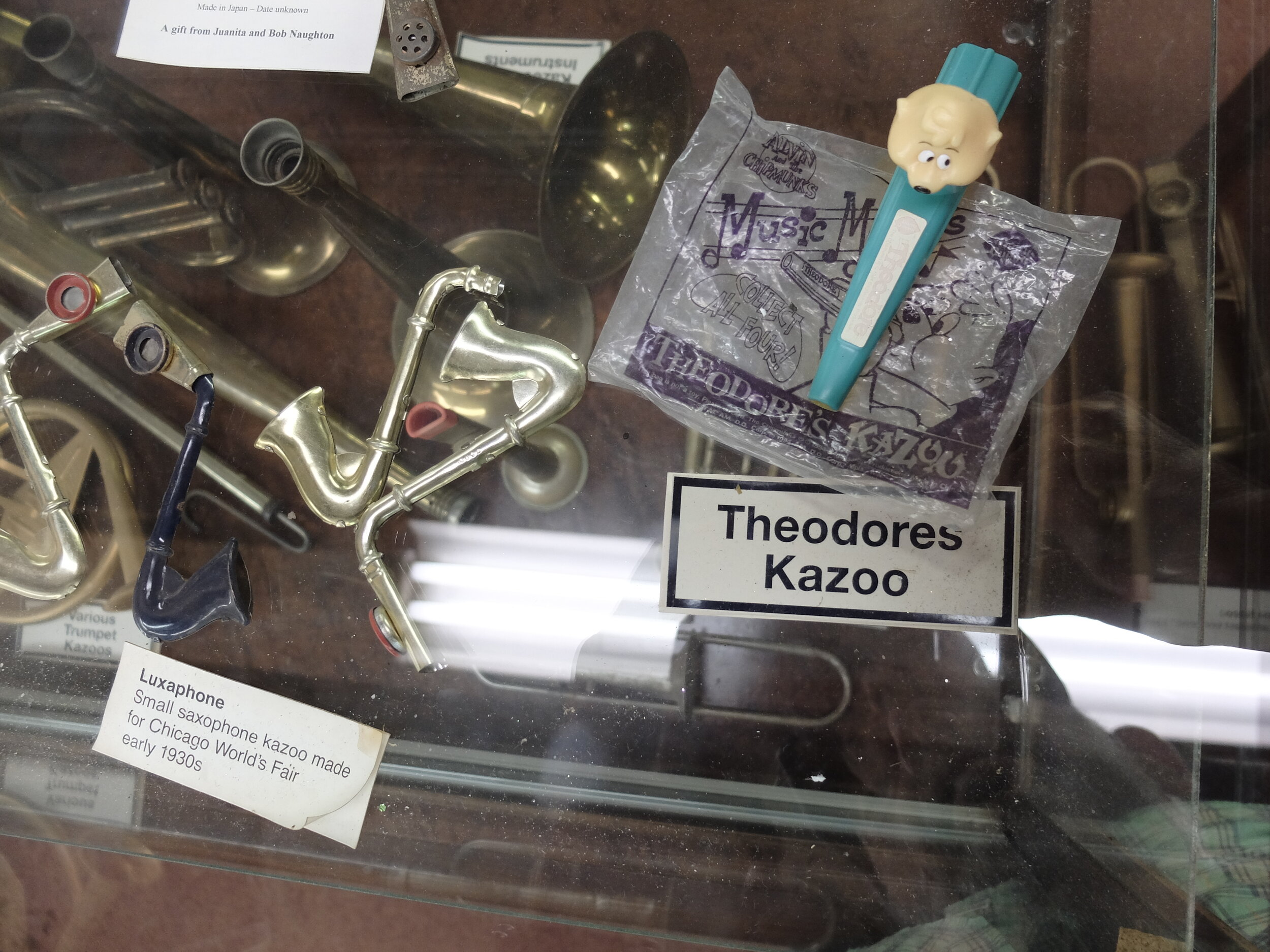 At the time of Bill's first inauguration, Hillary's office called to order many of those sax kazoos. Unfortunately the die had broken; never to be fixed.