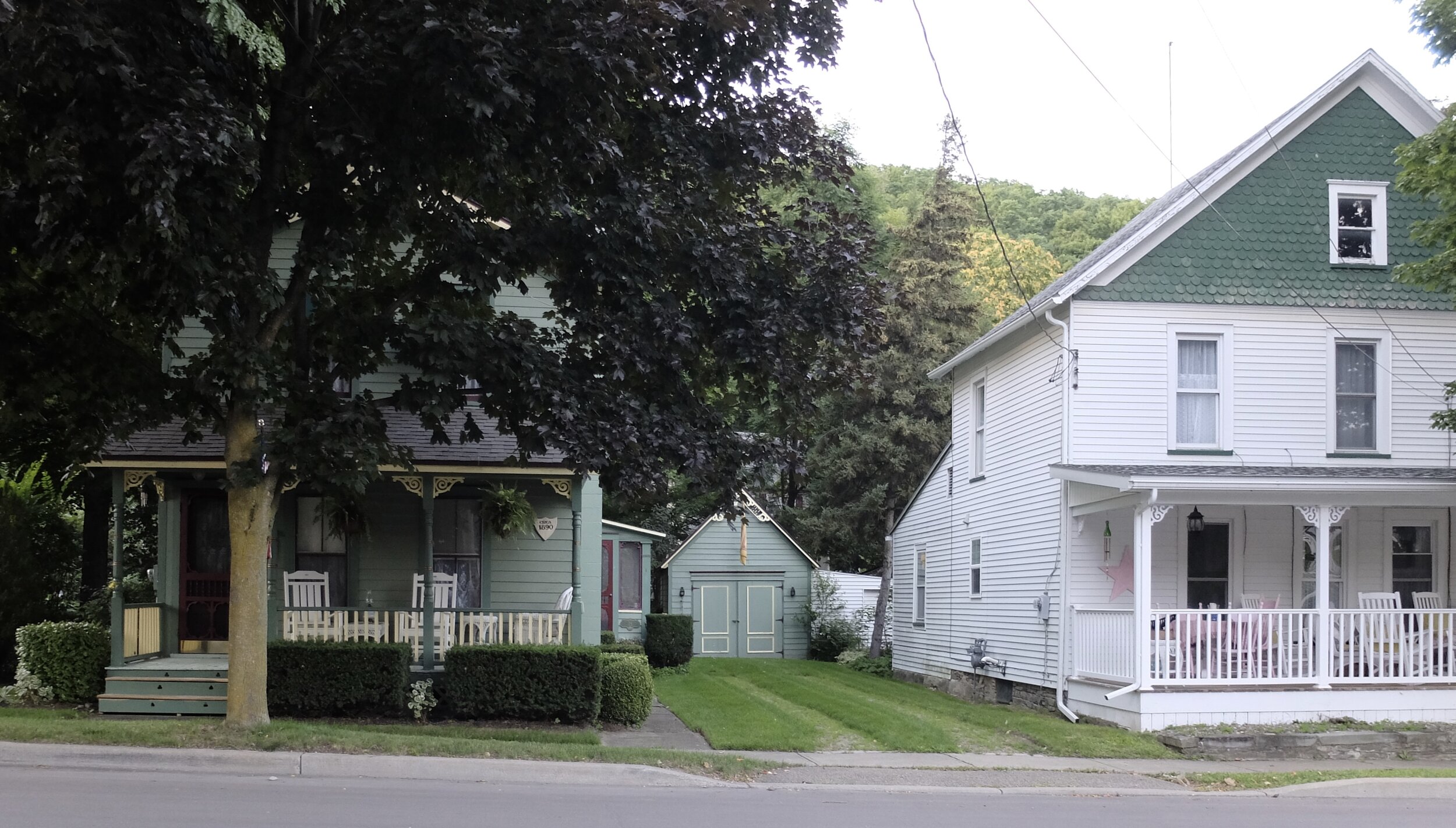 Downtown Hammondsport.