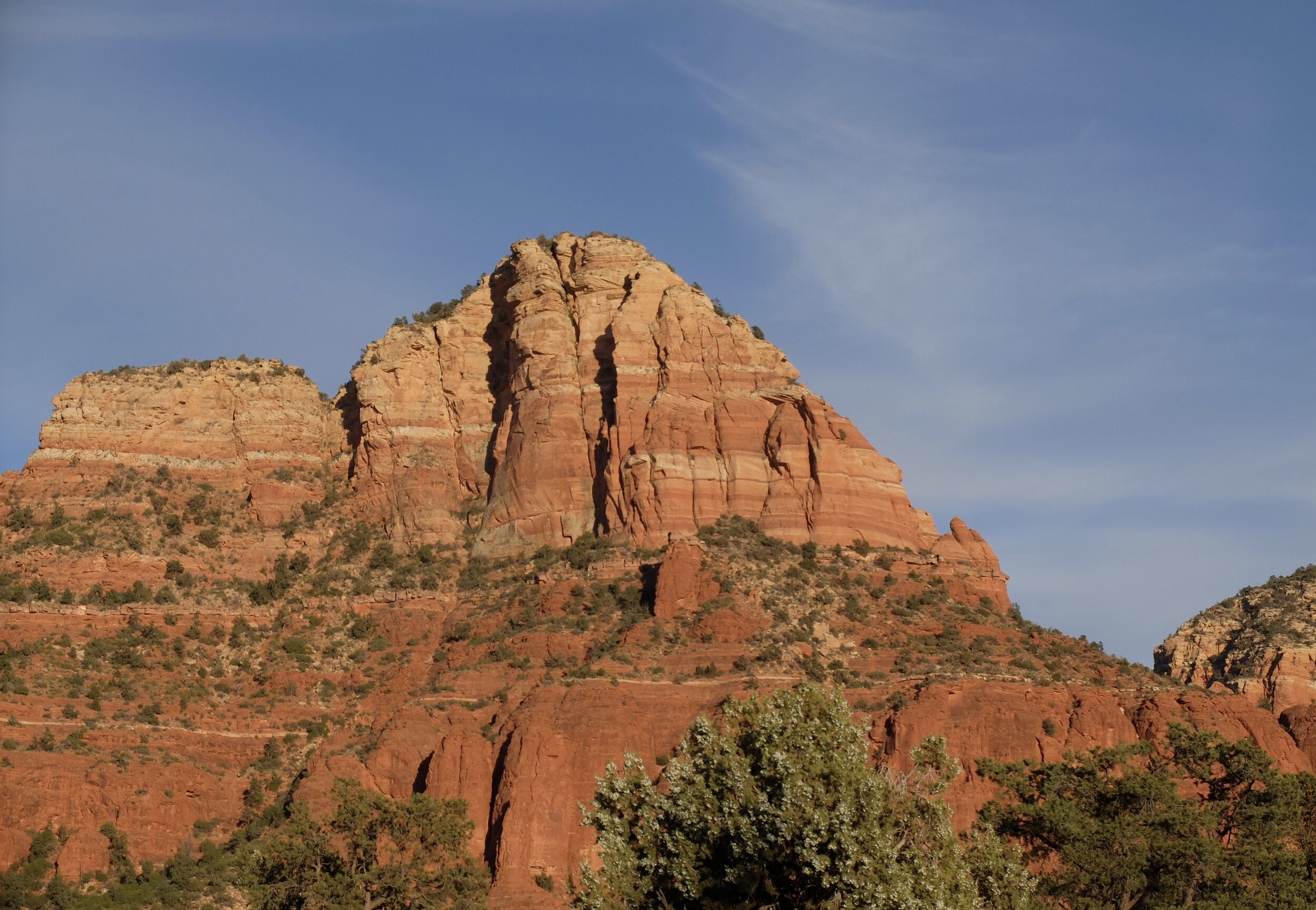 Red Rock Scenic Byway into Sedona.