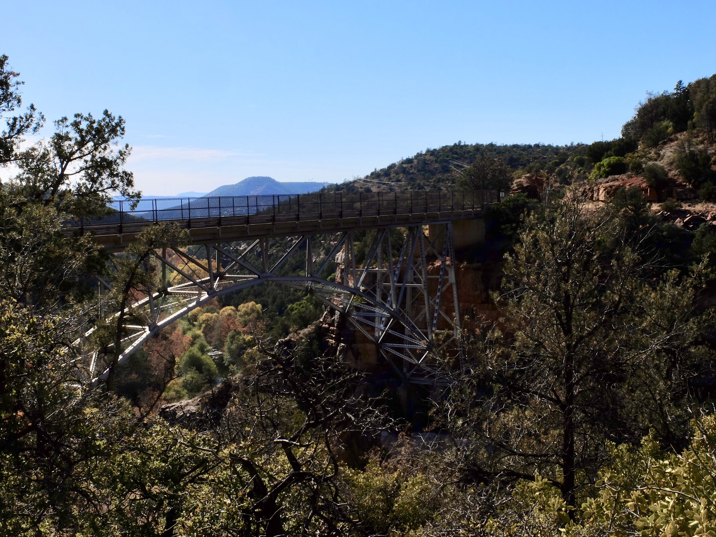 Circa 1938, Nat'l Reg. Hist. Places, Midgley Bridge over Wilson Cyn. on 89A.