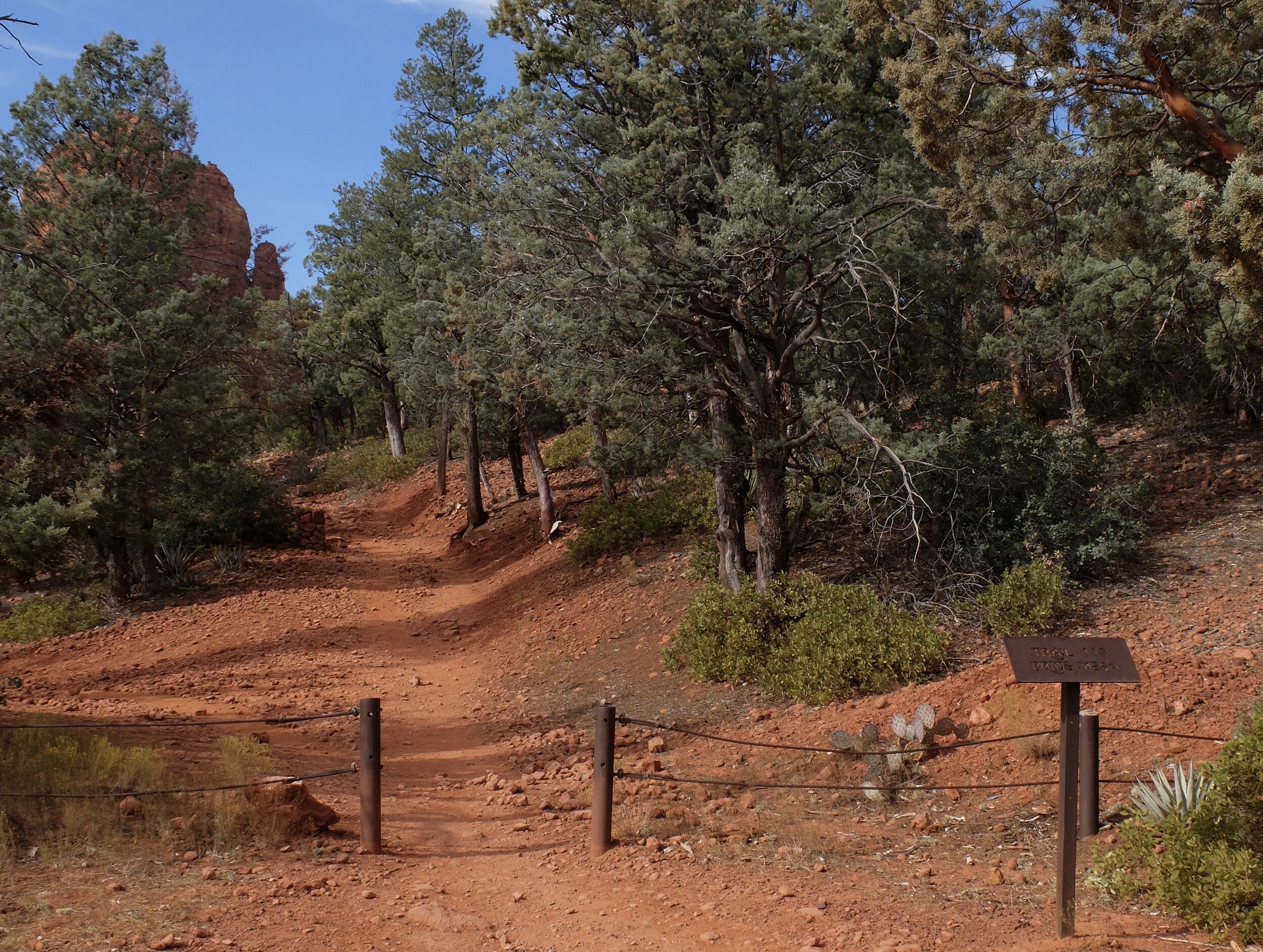 Brins Mesa Trail - RED ROCK SECRET MTN WIlDERNESS, Coconino Nat'l Wilderness - Red Rock Range.