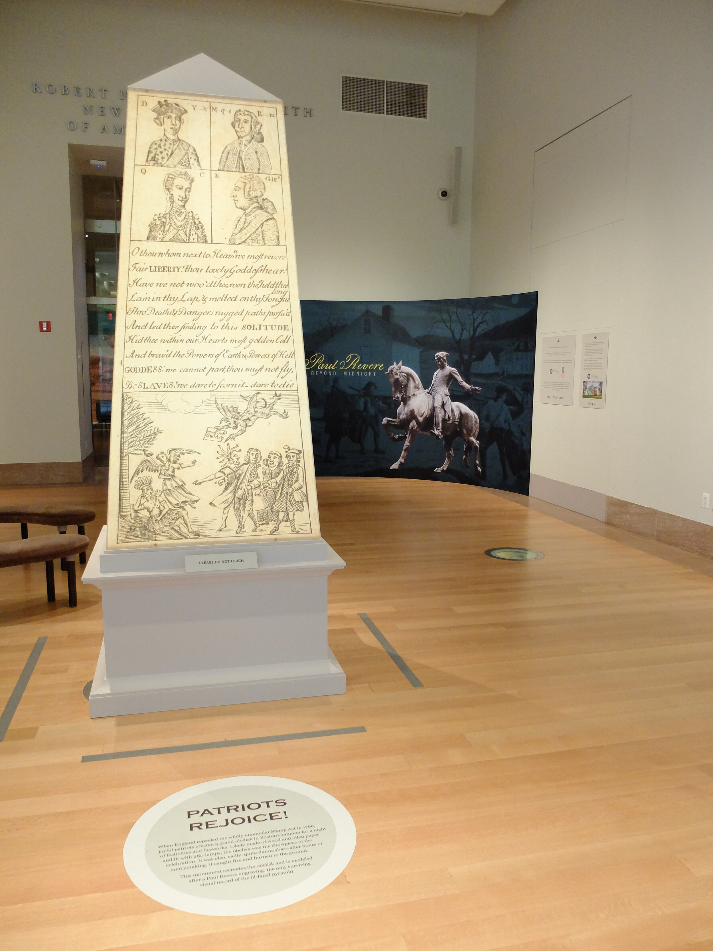 N.Y. Historical Society exhibit on Paul Revere.
