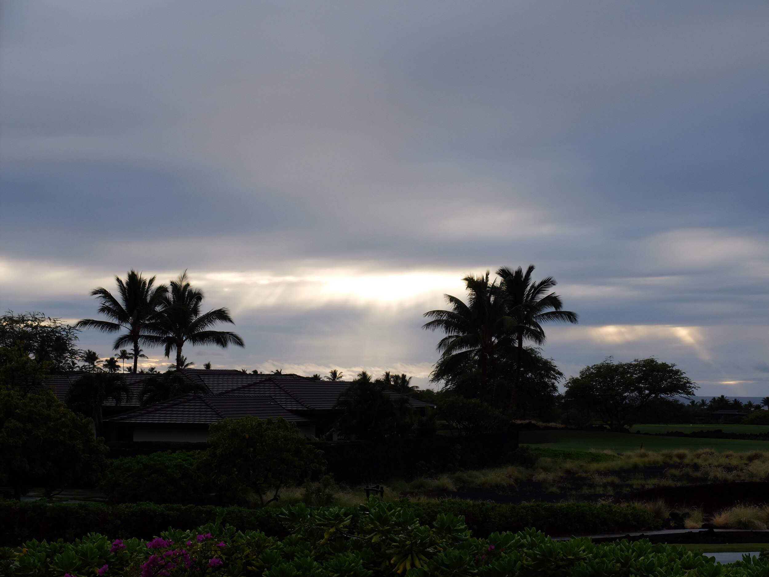 Sunset, Hualālai.