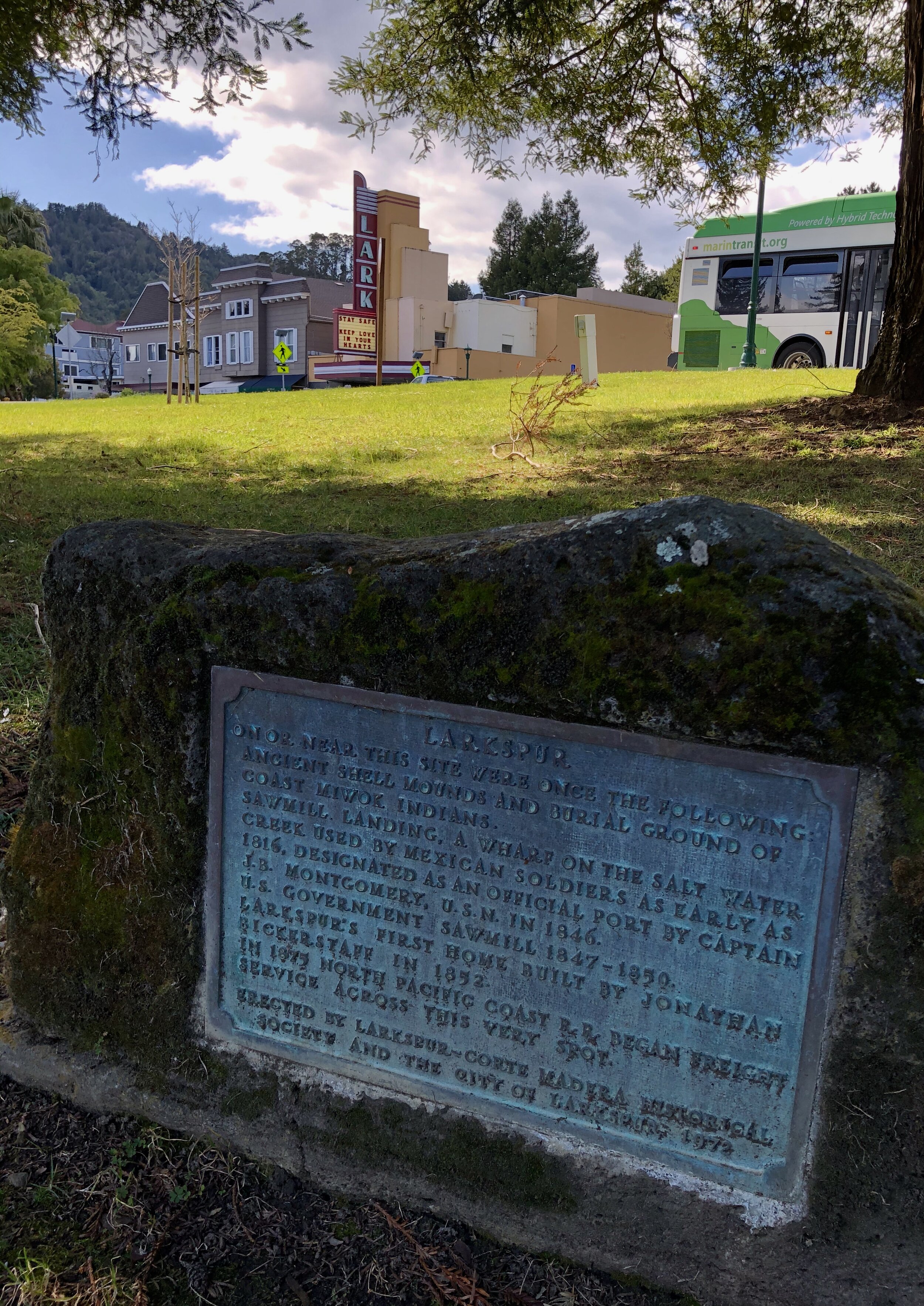 More recent, downtown Larkspur during time of COVID 19.  A nice walk 2+ mile from our home in Kentfield.  More in the next post.