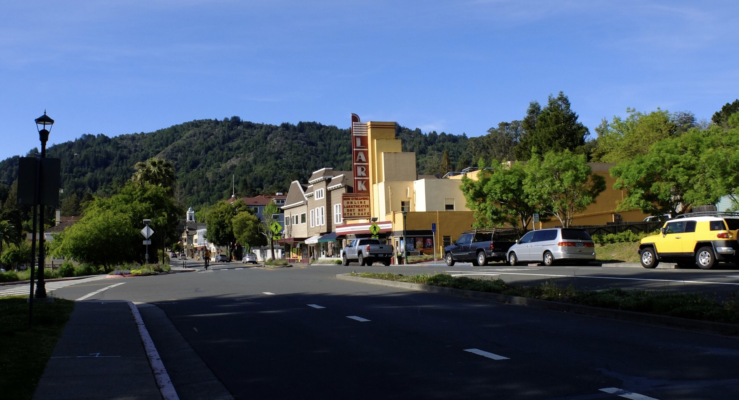 Downtown Larkspur, CA.