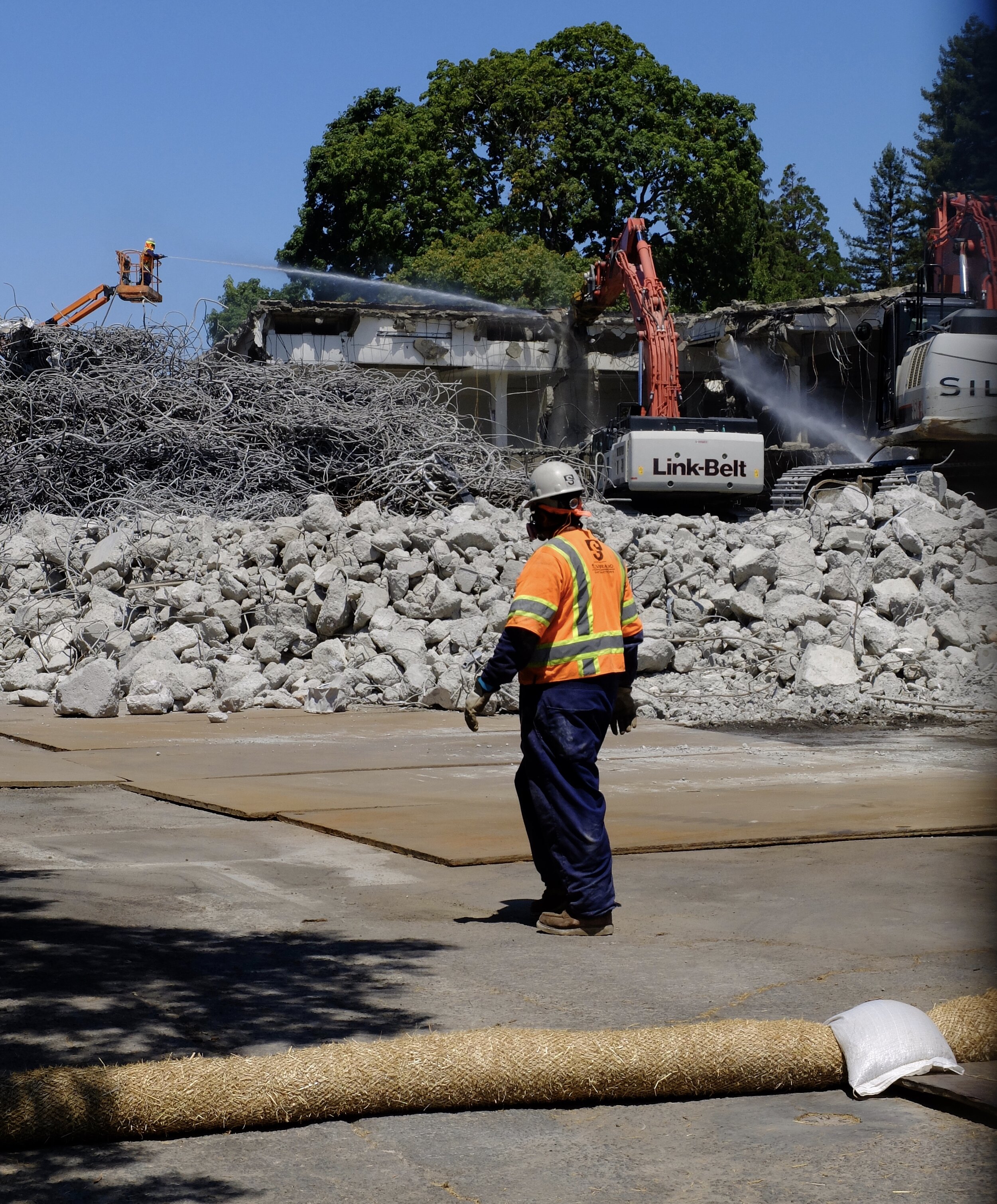 I started taking walks &amp; quickly noted that College of Marin was undergoing a transformation.  And so was our greater neighborhood with many big projects underway.