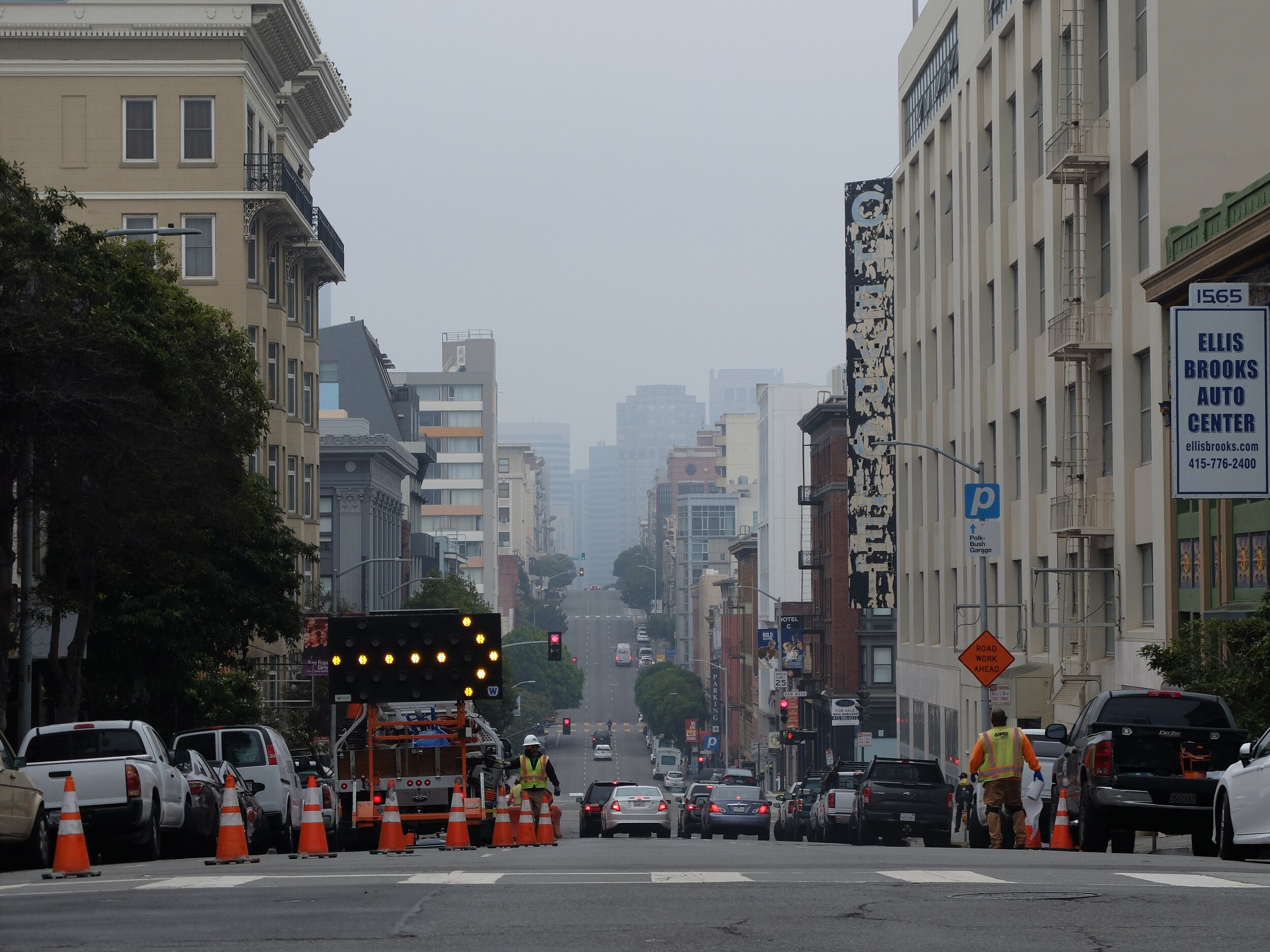 A visit to San Francisco for a dental appointment was a dreary excursion.