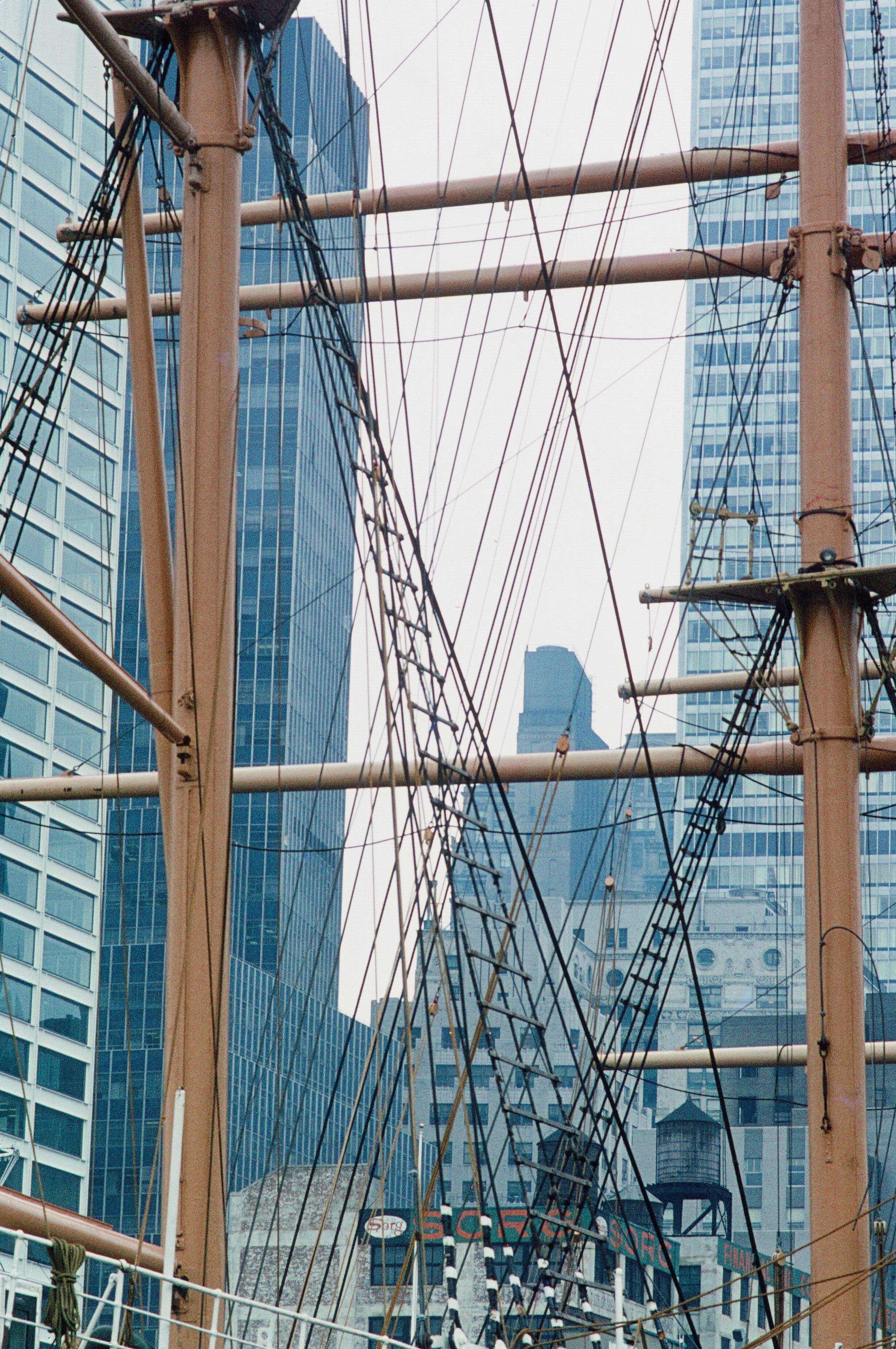  When at NYU College of Dentistry, on Sundays, I would often bike around the deserted Manhattan streets &amp; visit South St. Seaport. Pete Seeger would often be there just sitting on a barrel &amp; singing in front of the Hudson River sloop, Clearwa