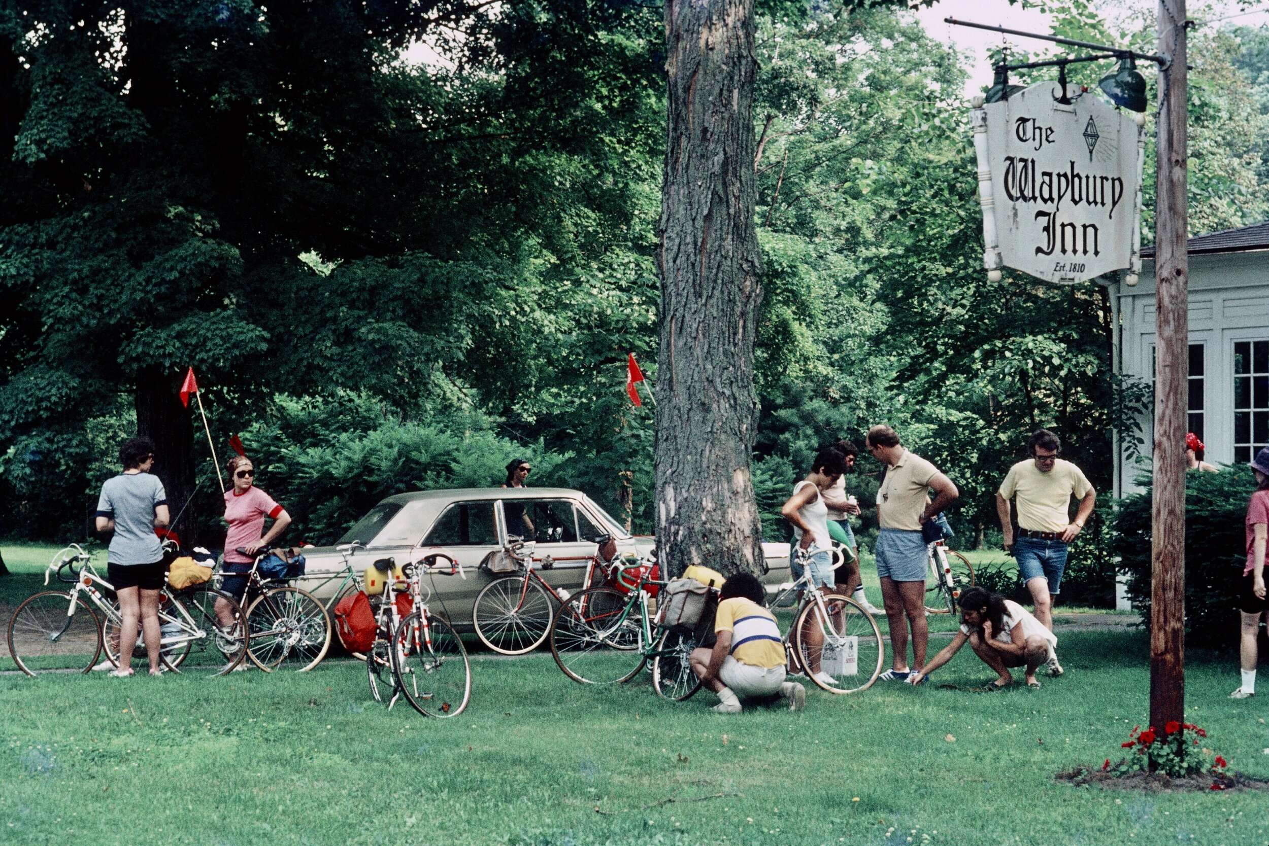 July 1974.  My first bike tour.   I was hooked.