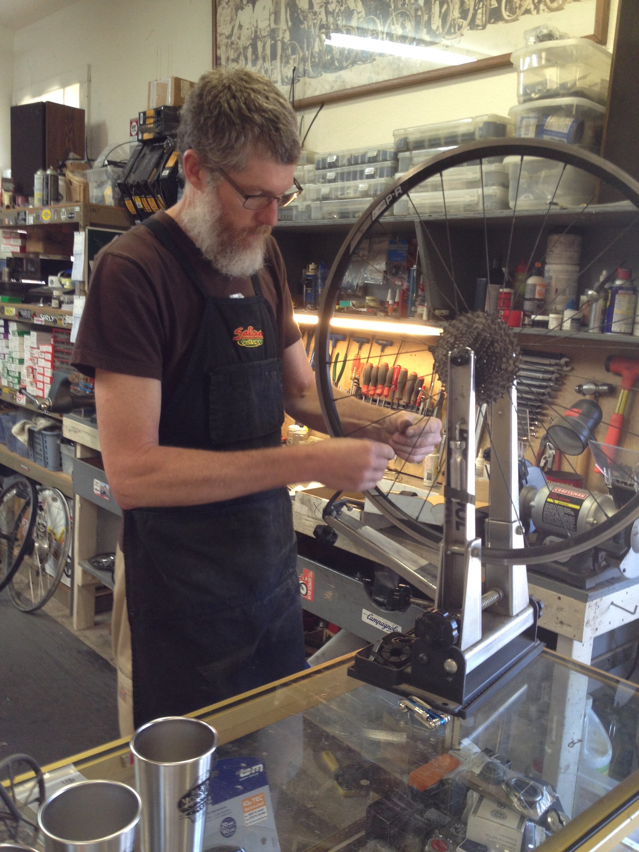 And/or have a custom bike built.  Black Mountain Cycles, Pt. Reyes Sta., CA