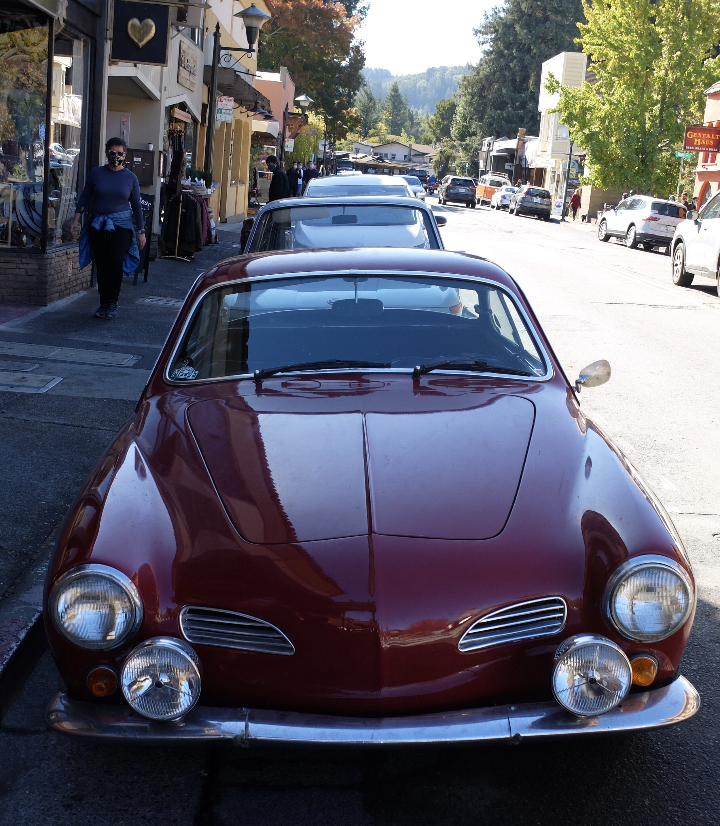 We once had a Karmann Ghia.