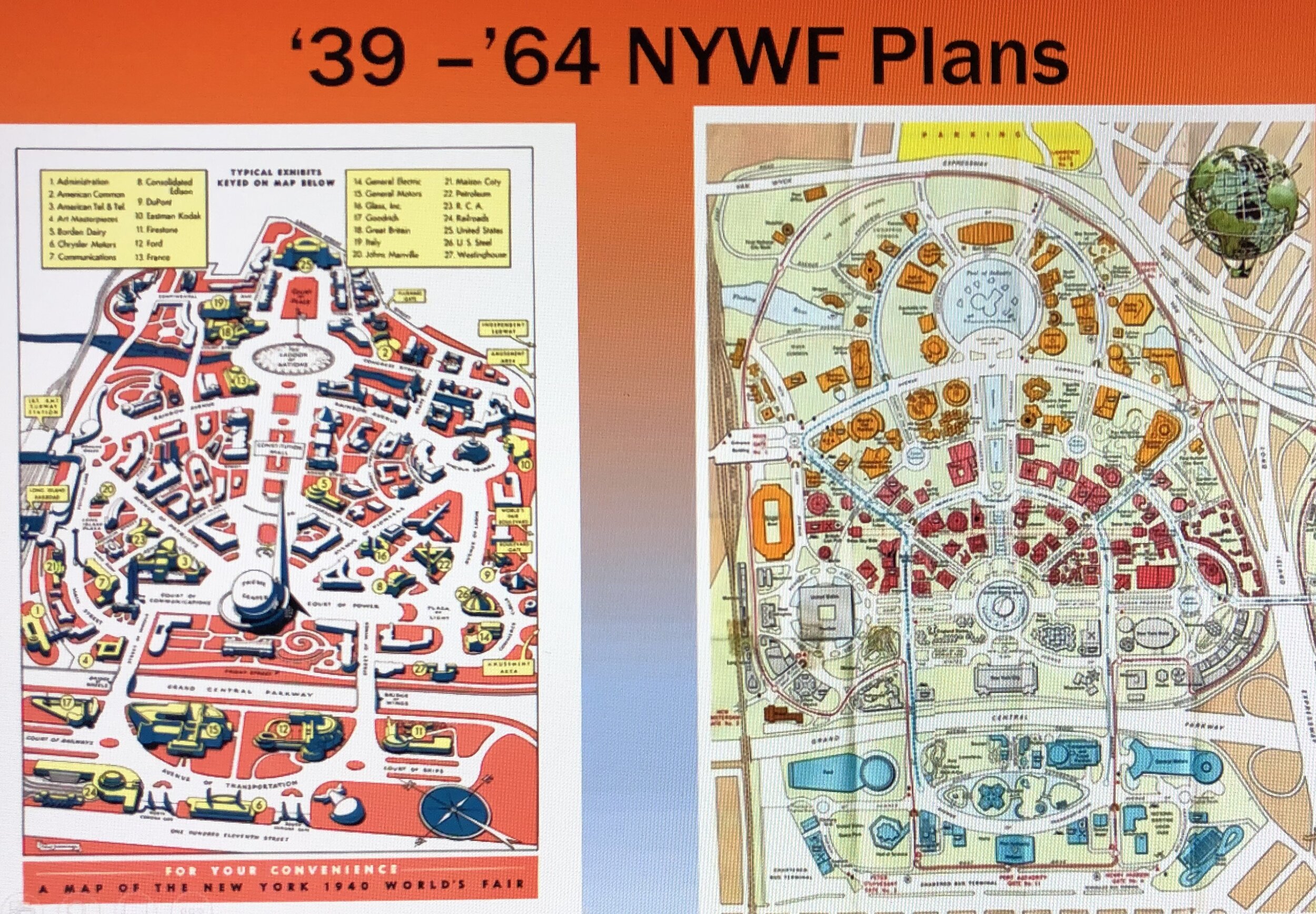 Another wonderful MASNYC presentation.  I bicycled those lanes between fairs &amp; then after the '64 fair.  Many things to do &amp; see there now.