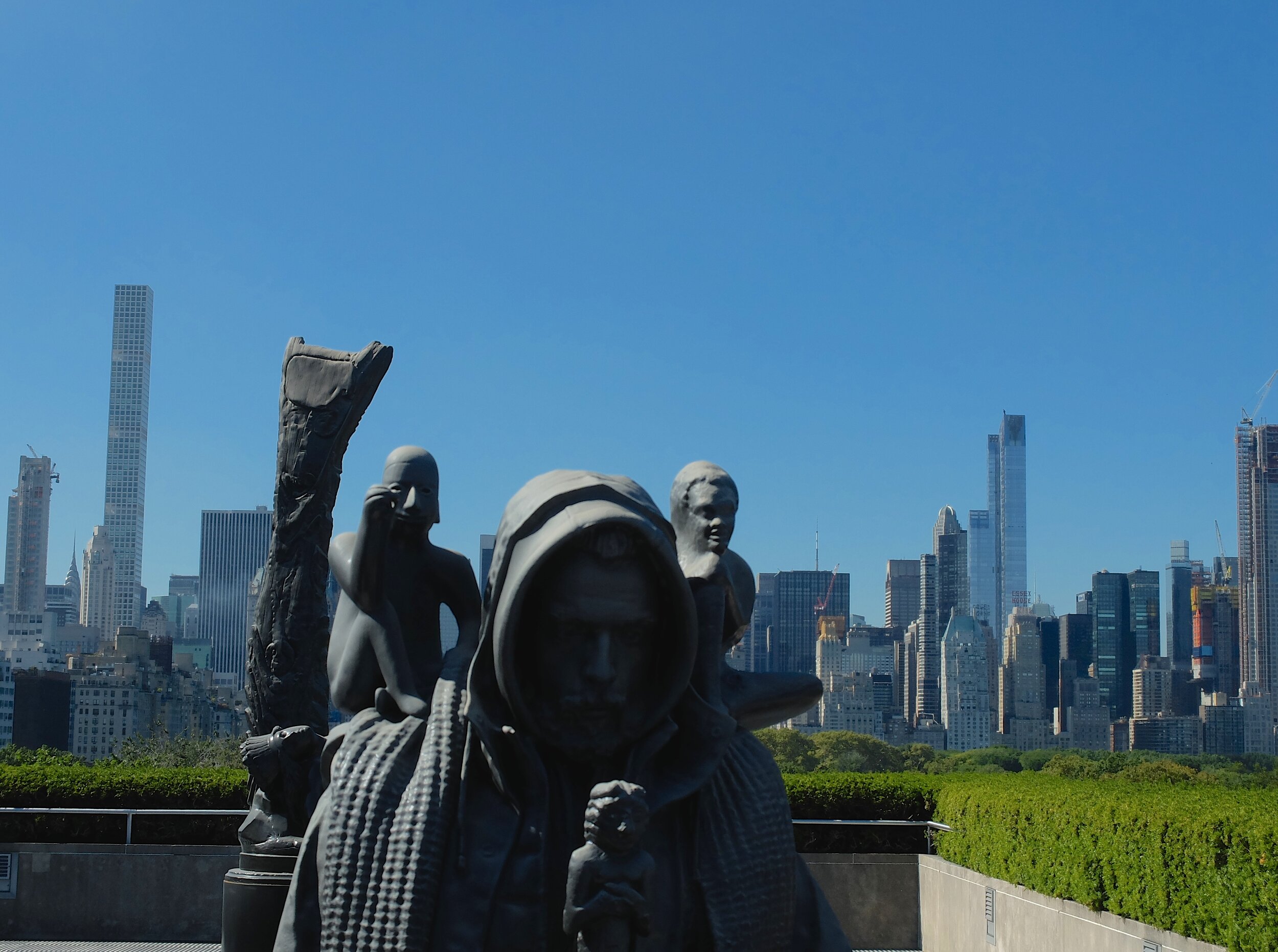 From the MET's Roof Garden September 2017.