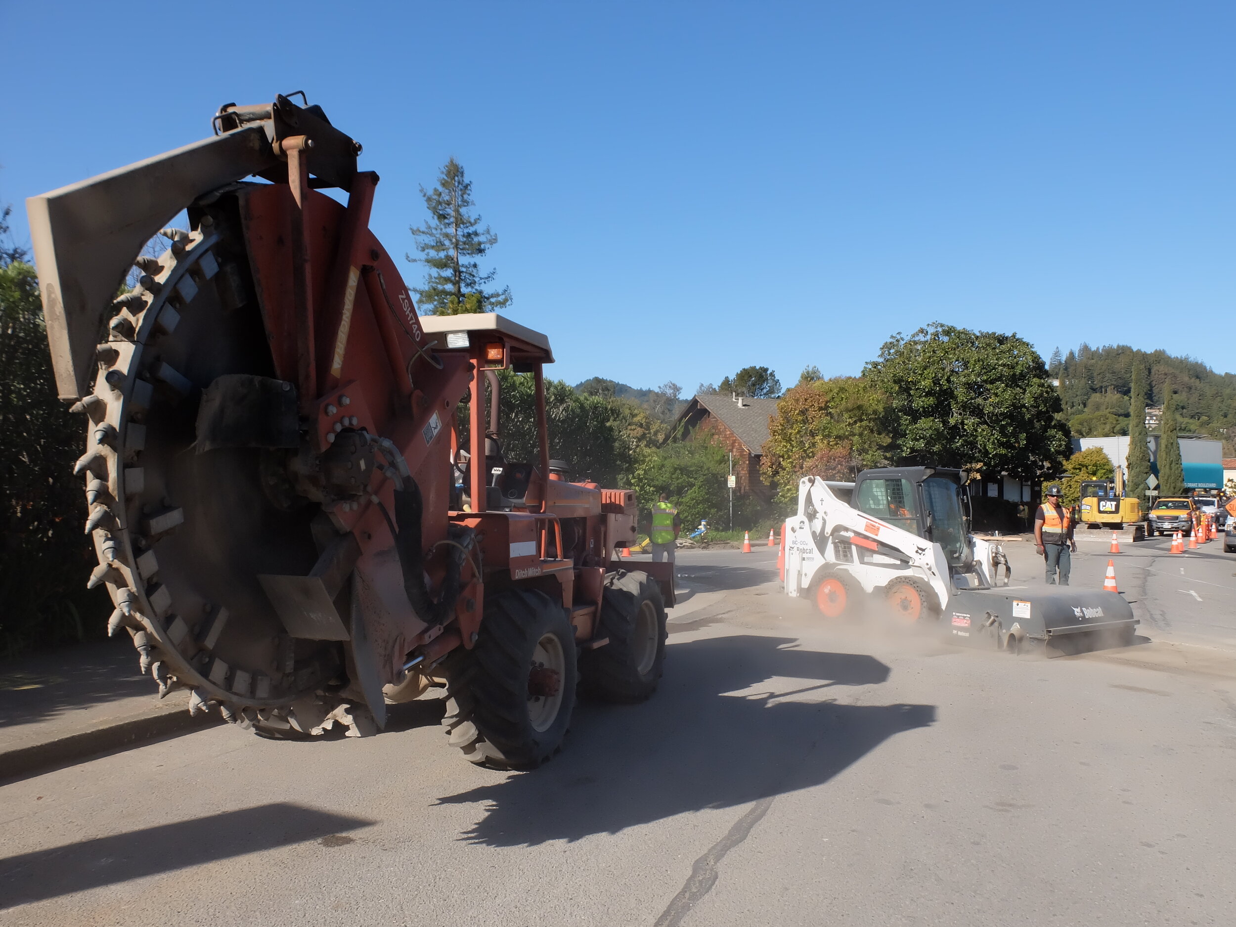 Did I mention that they were still working on Sir Francis Drake Blvd?