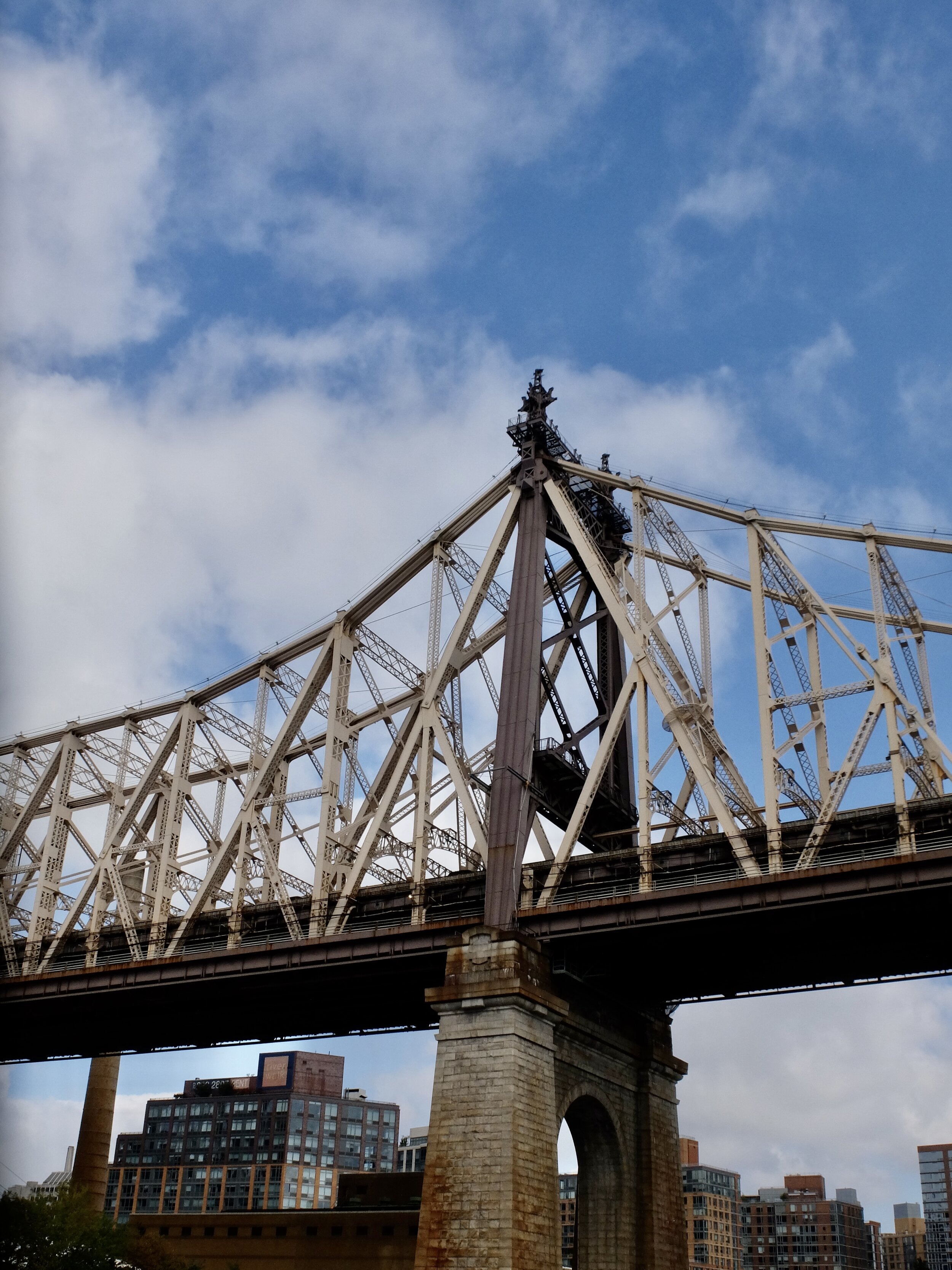 "Slow down you move too fast": The recently revitalized 59th St. Bridge.