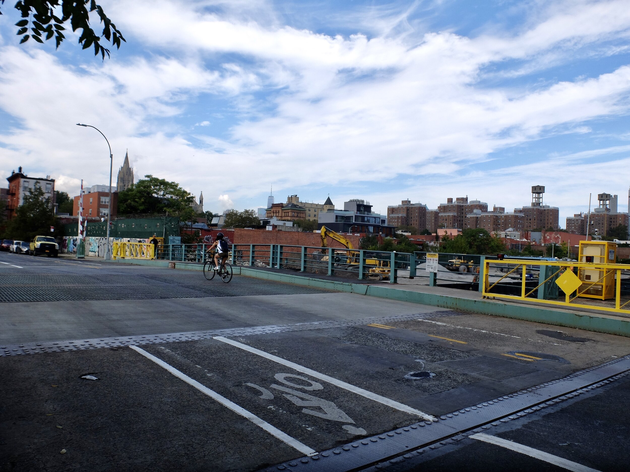 Drawbridge over the Gowanus Canal.