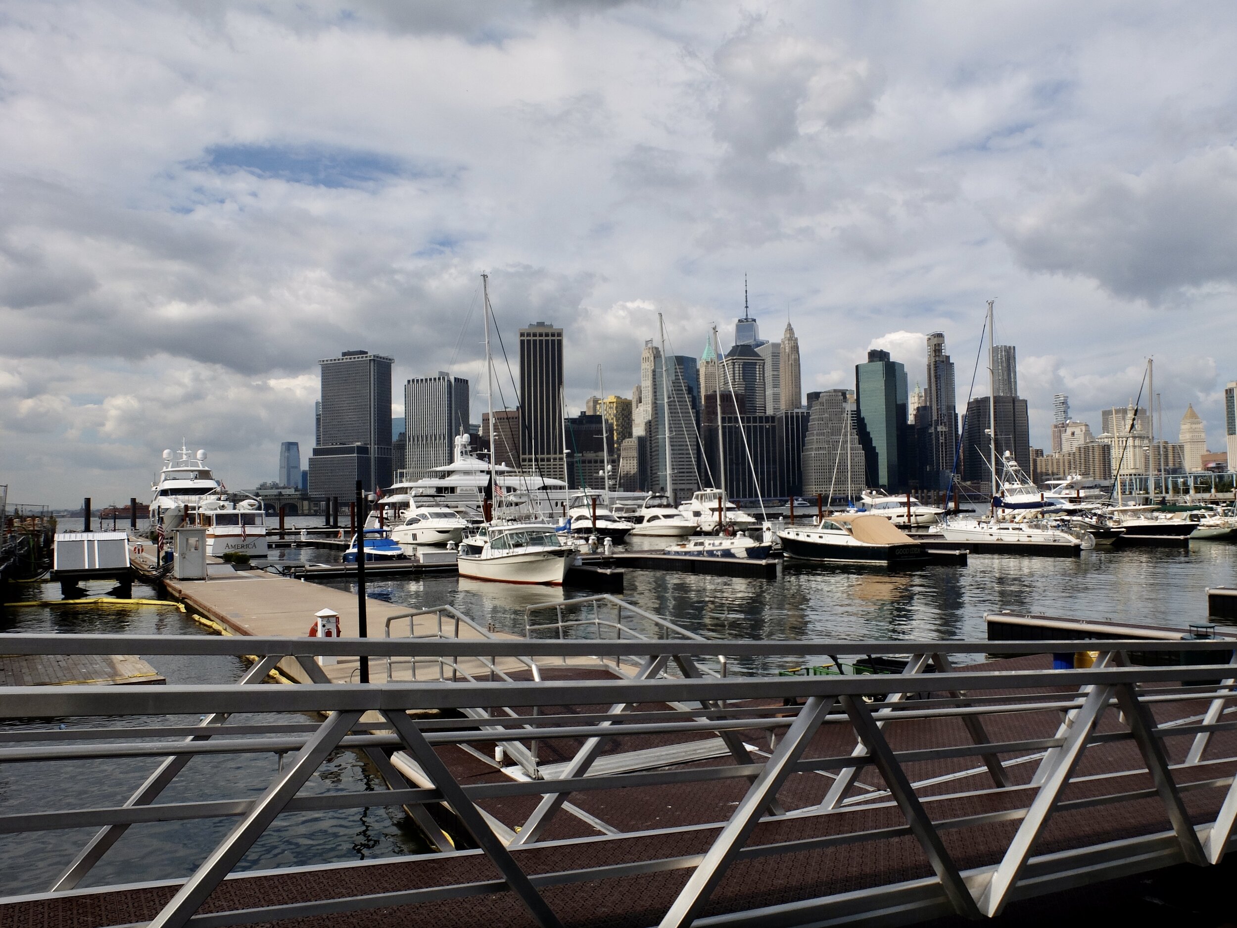 The newly revitalized Brooklyn waterfront.