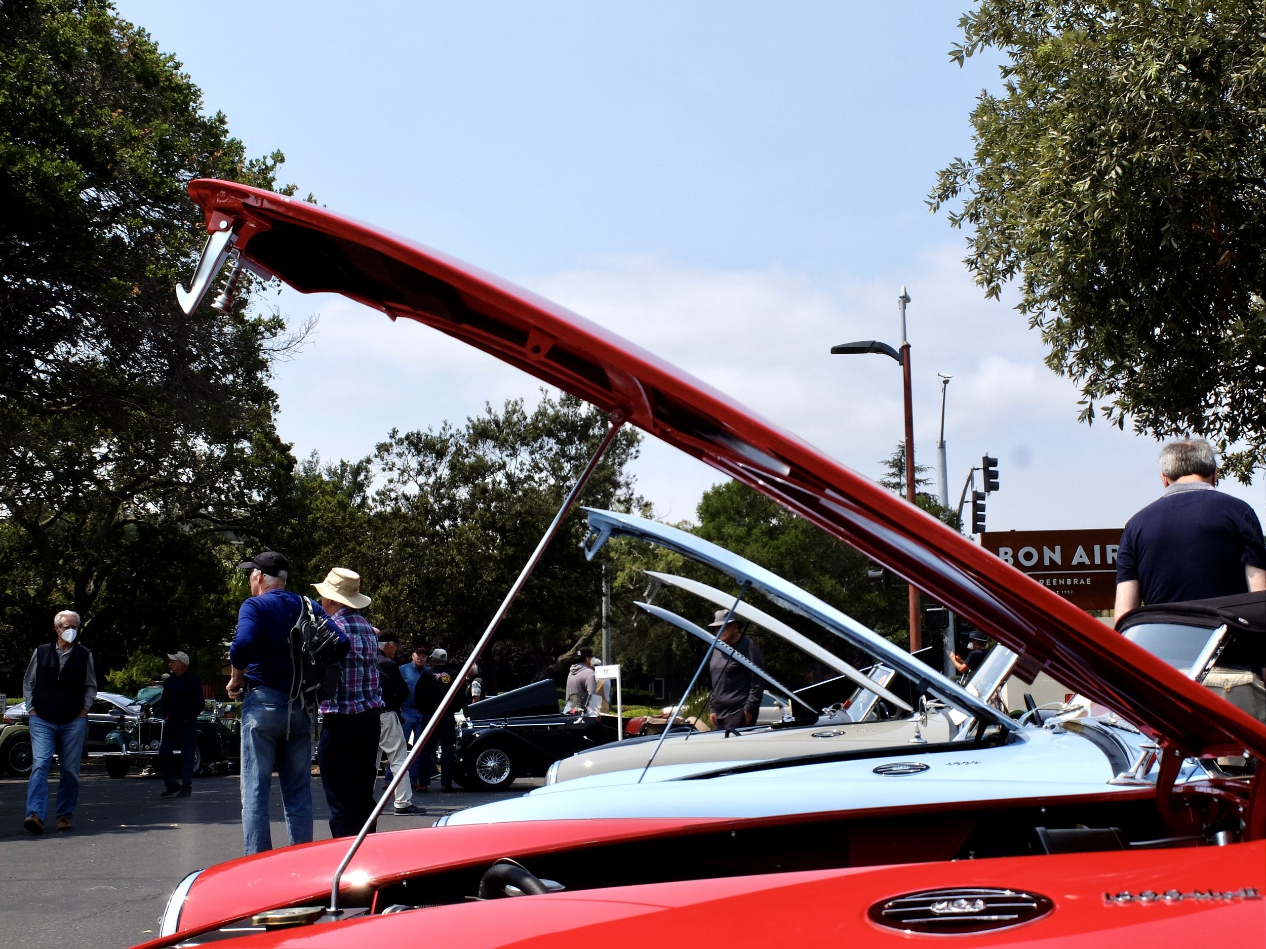 We got to show the A in three separate car shows.  This one was just MGs sponsored by our MG Owners Club.