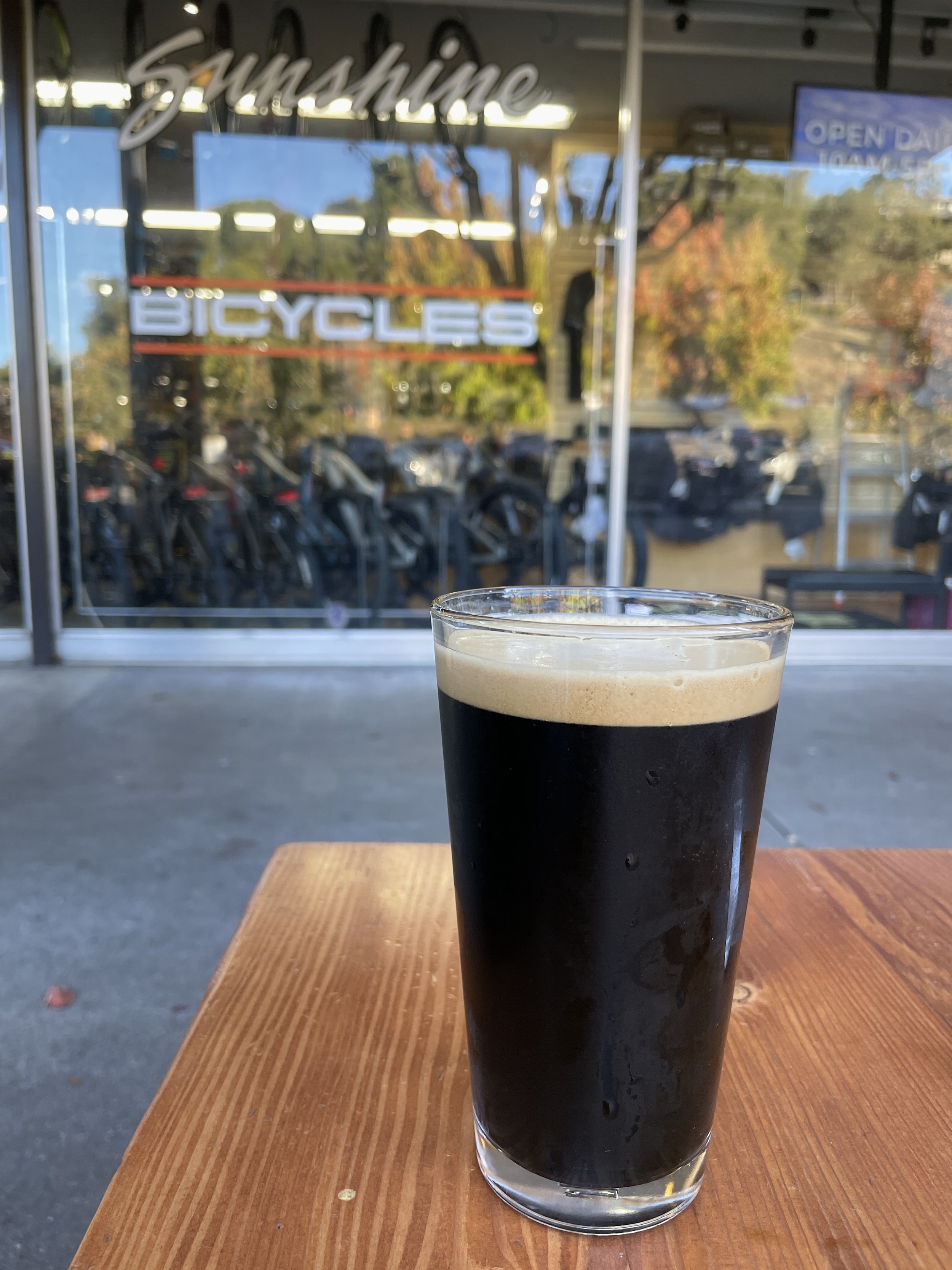 Sless' Oatmeal Stout by Iron Springs Pub &amp; Brewery. There will be no more as they became the Hen House Brewing Co. on November 15th.