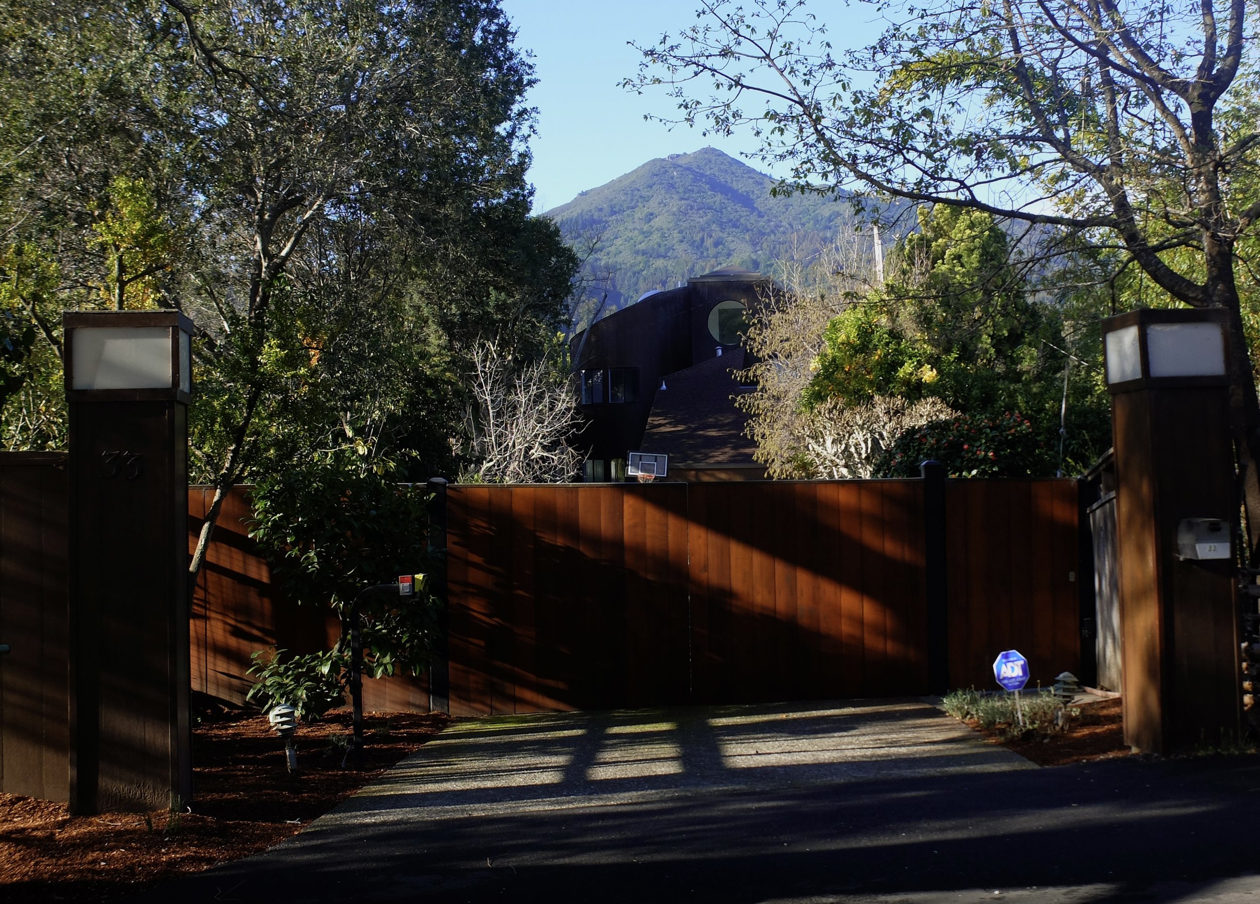 They have quite a nice view of Mt. Tamalpais.