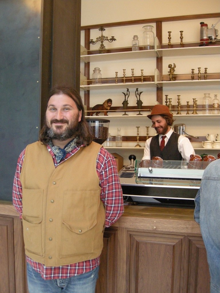 A happy fella.  Duane Sorenson hit the jack pot when he sold Stumptown Coffee.